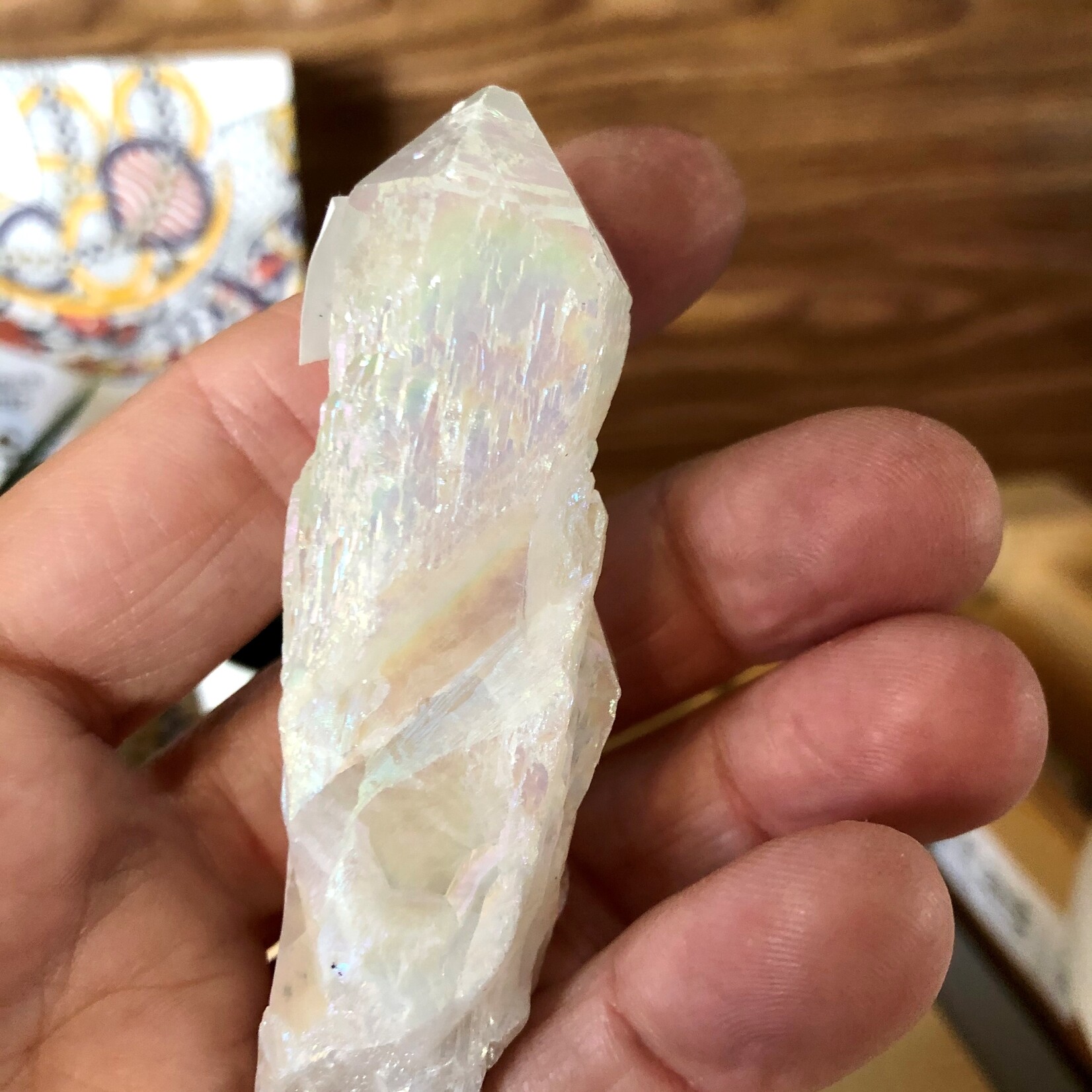 angel aura quartz