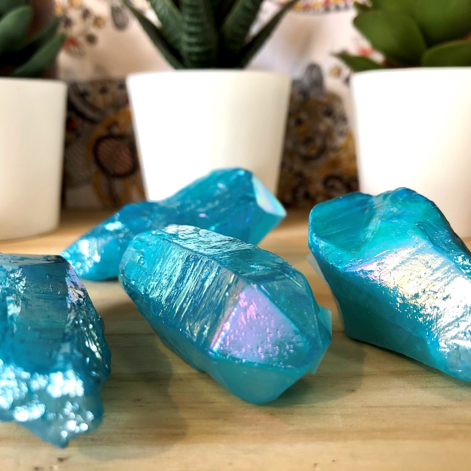 aqua aura quartz