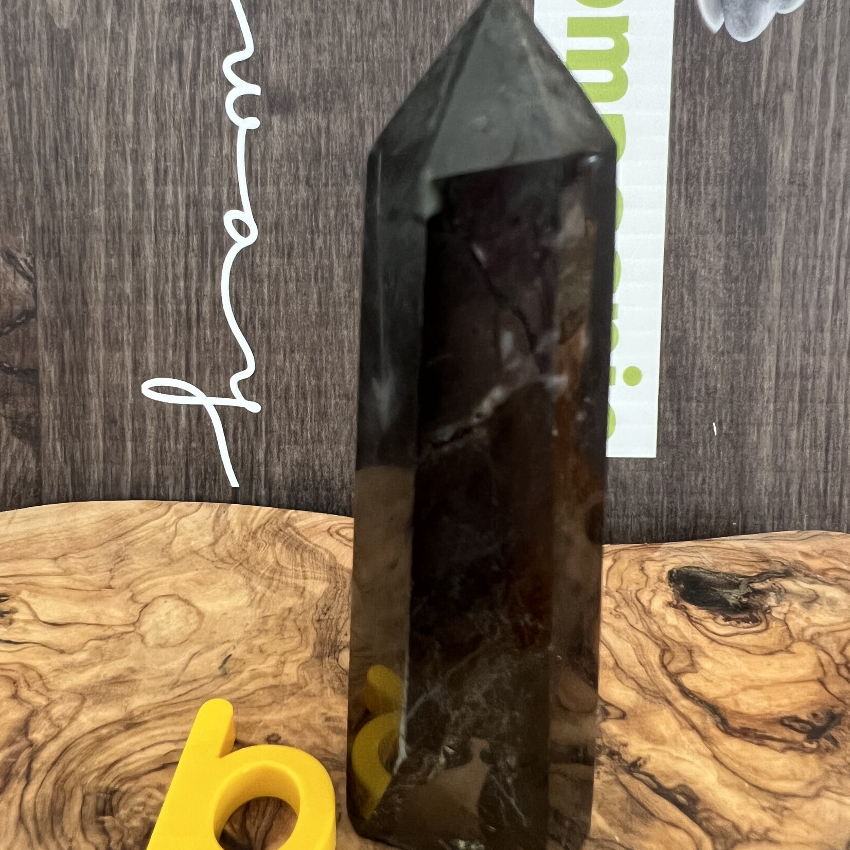 Elegant Hypersthene Tower- Velvety Labradorite for Perfect Harmony, Balancing Energy and Enhancing Dynamics