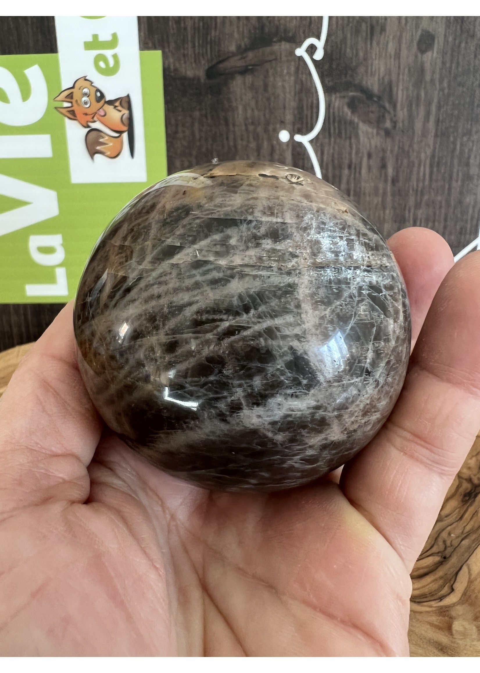 Superbe sphère de pierre de lune - L'ultime rehausseur d'amour et de relations pour les couples