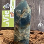 large blue onyx tower