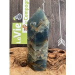 large blue onyx tower