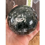 Moss Agate Sphere- Large and Magnificent