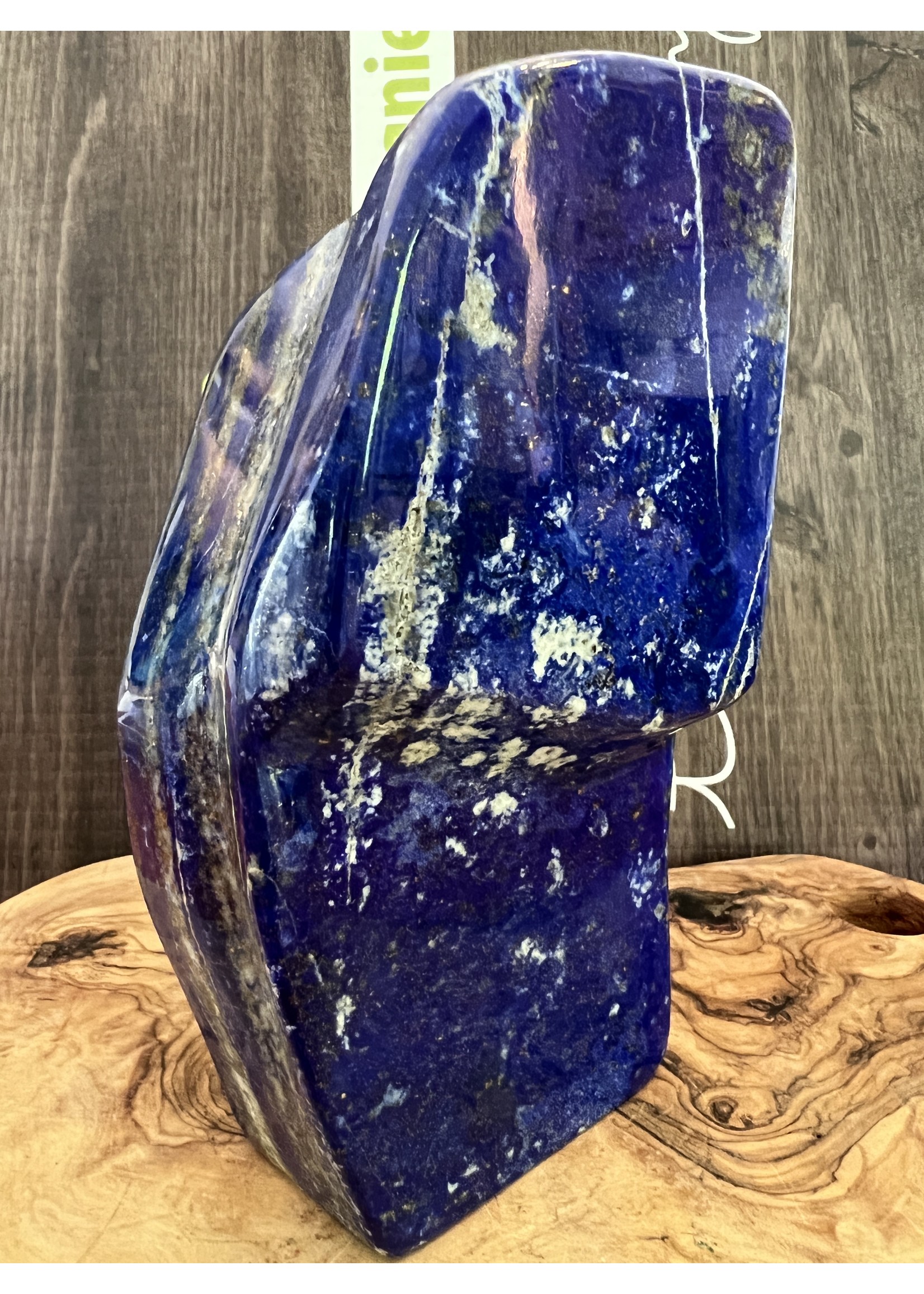 stunning free form extra large lapis lazuli, known to soothe migraines, beneficial for the respiratory system