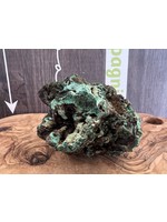 spécimen naturel de d'azurite malachite, jolie roche