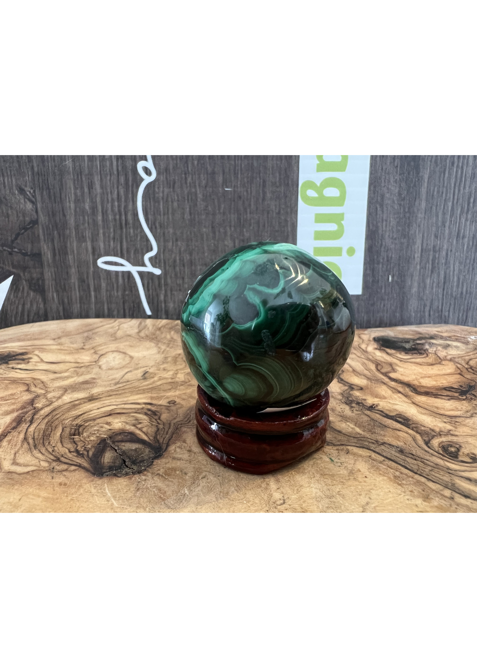 special malachite sphere, it fights against depression by radiating powerful positive waves