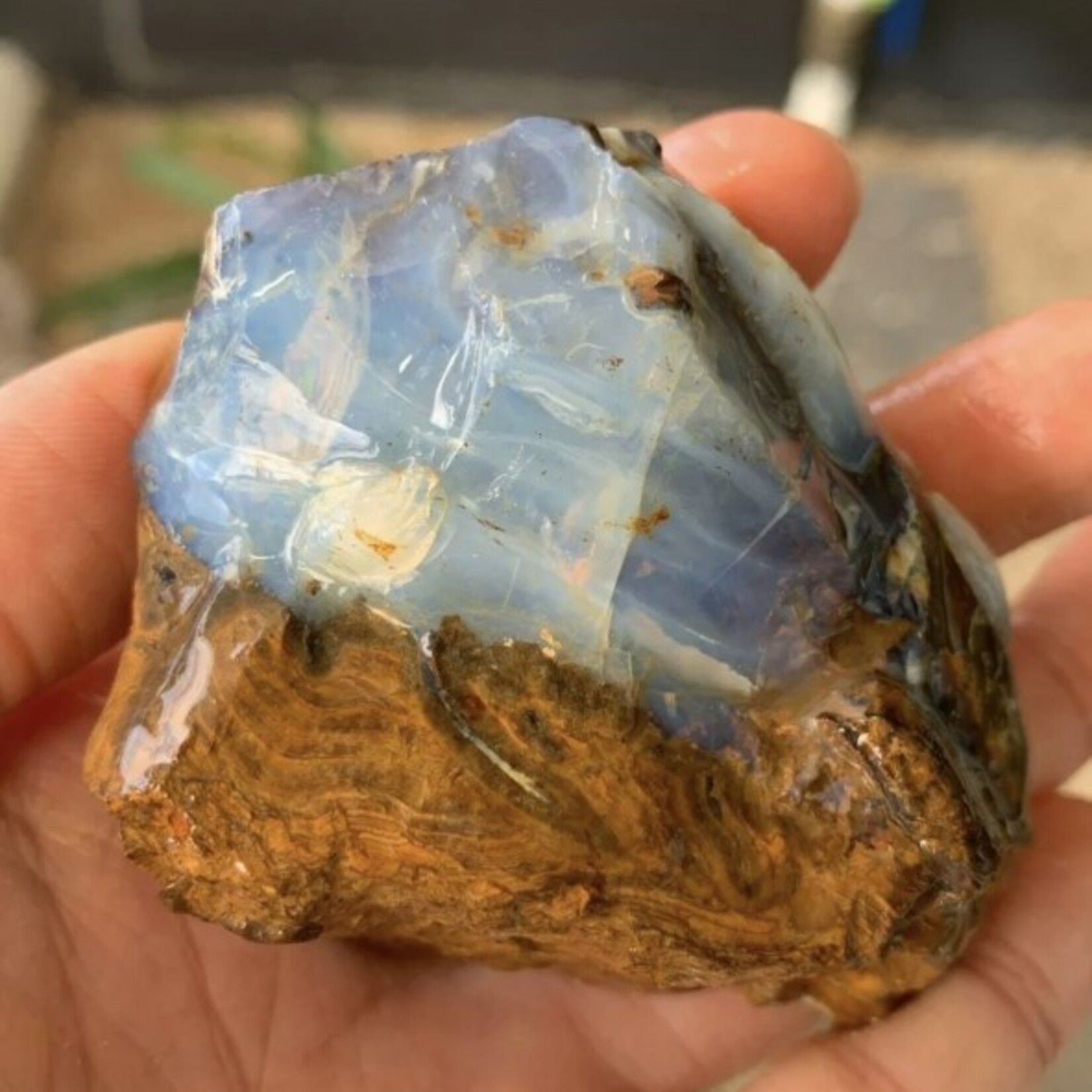 Opale Boulder australienne de qualité supérieure - Augmente la confiance en soi, apaise l'humeur et améliore la circulation