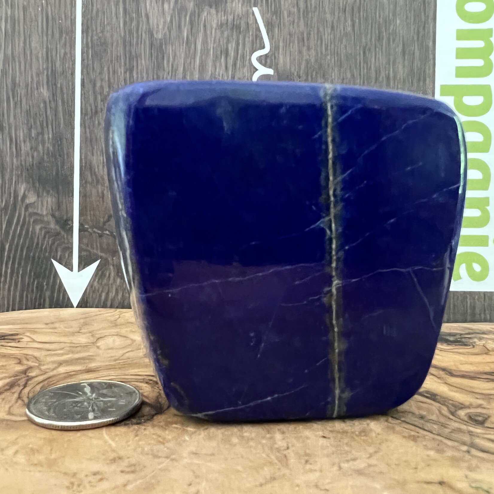 charming piece of lapis lazuli freeform, beneficial for the respiratory system, cleansing organs and the nervous system