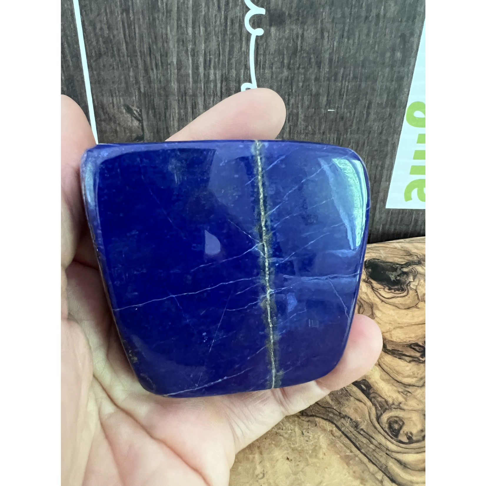 charming piece of lapis lazuli freeform, beneficial for the respiratory system, cleansing organs and the nervous system