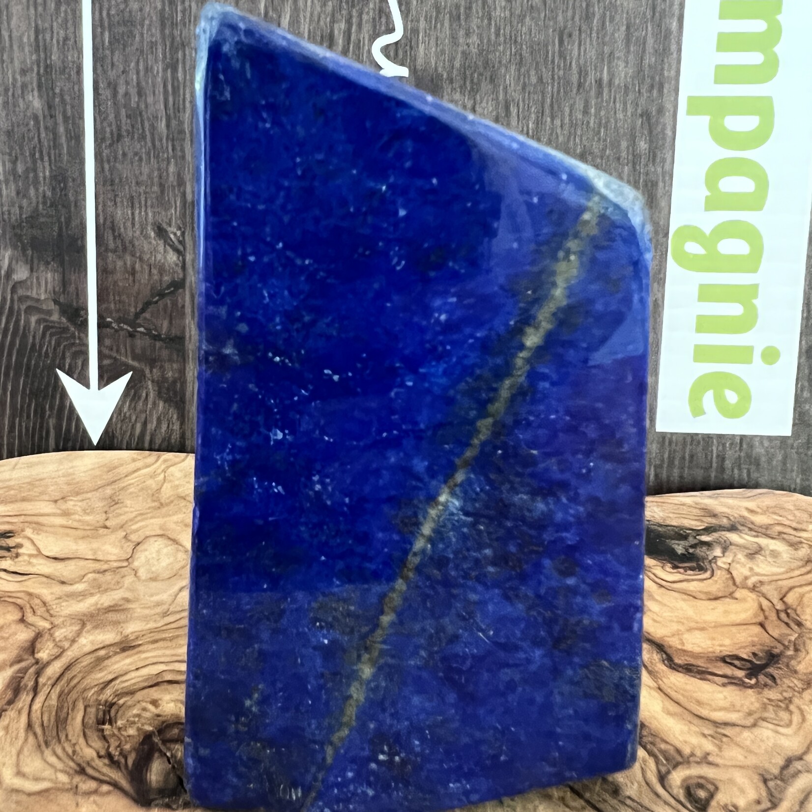 lovely free form lapis lazuli piece, relieves anxieties and eliminates nervousness