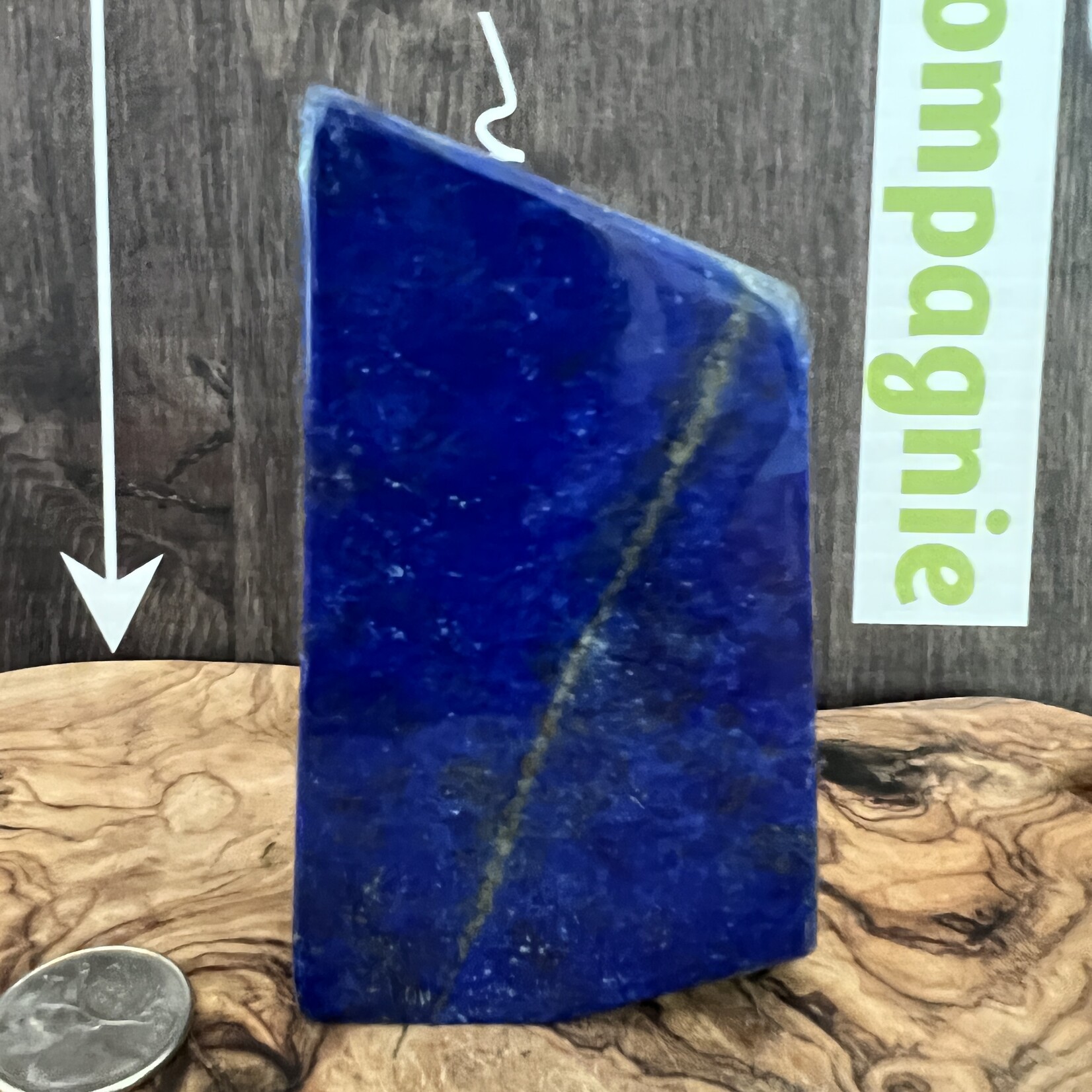 lovely free form lapis lazuli piece, relieves anxieties and eliminates nervousness
