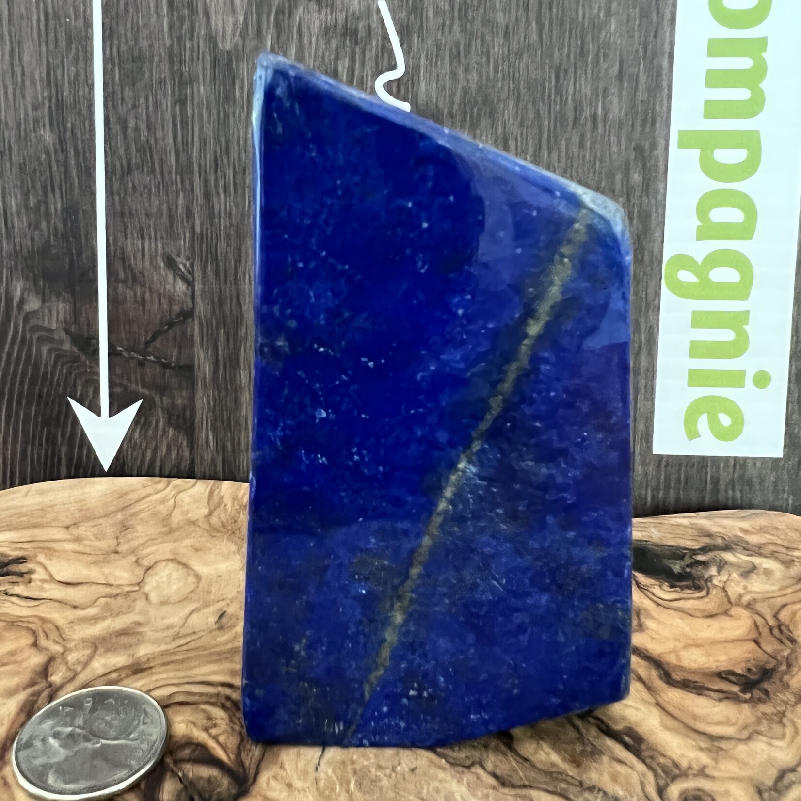 lovely free form lapis lazuli piece, relieves anxieties and eliminates nervousness