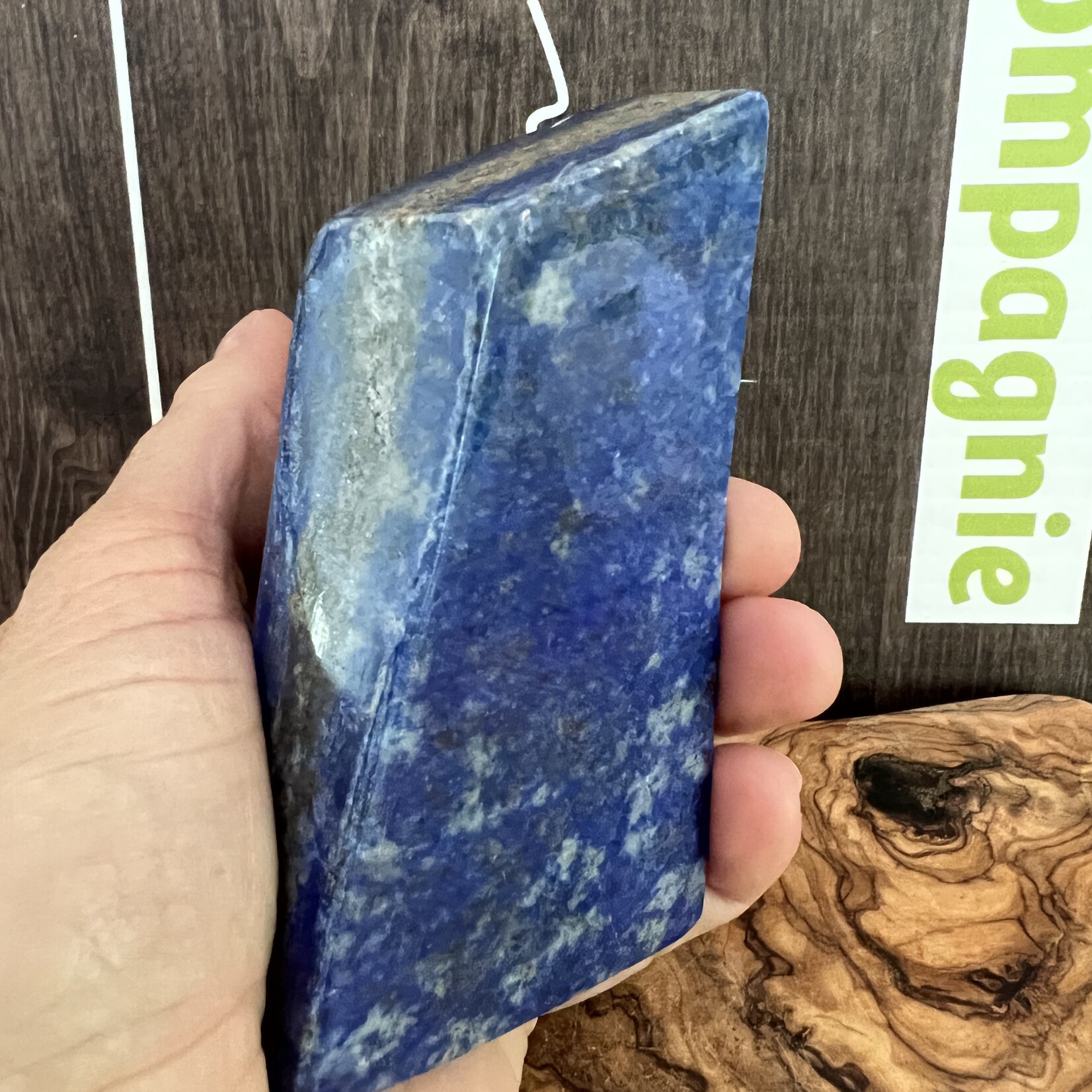 lovely free form lapis lazuli piece, relieves anxieties and eliminates nervousness