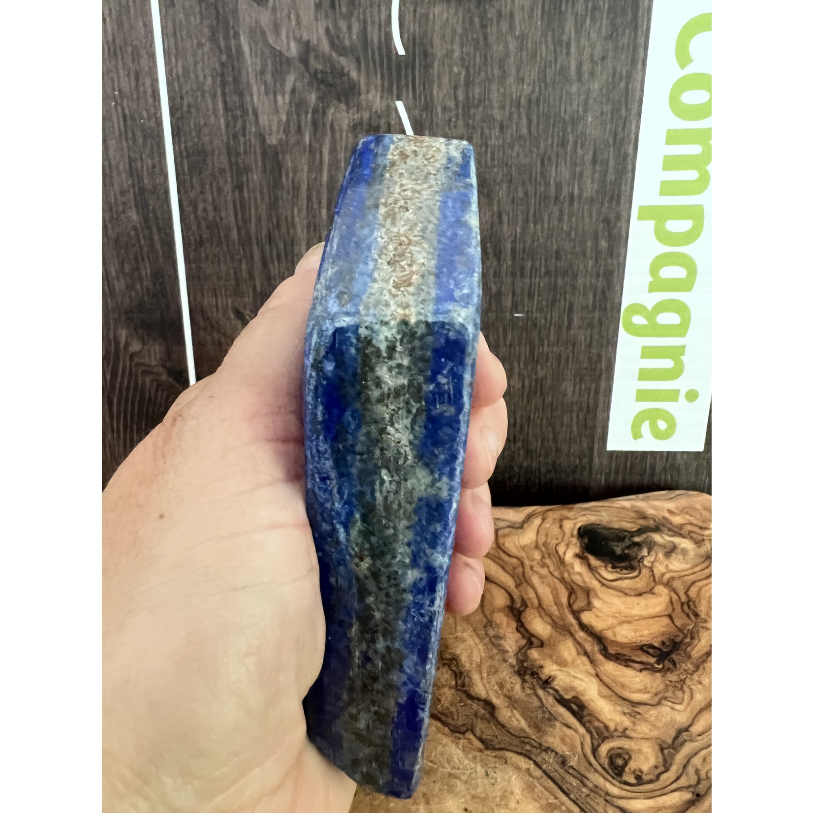 lovely free form lapis lazuli piece, relieves anxieties and eliminates nervousness