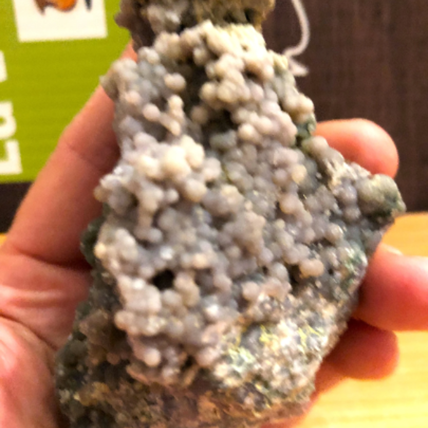 large grape agate cluster, also known as purple botryoid chalcedony, purple Manakarra chalcedony, leads us towards serenity