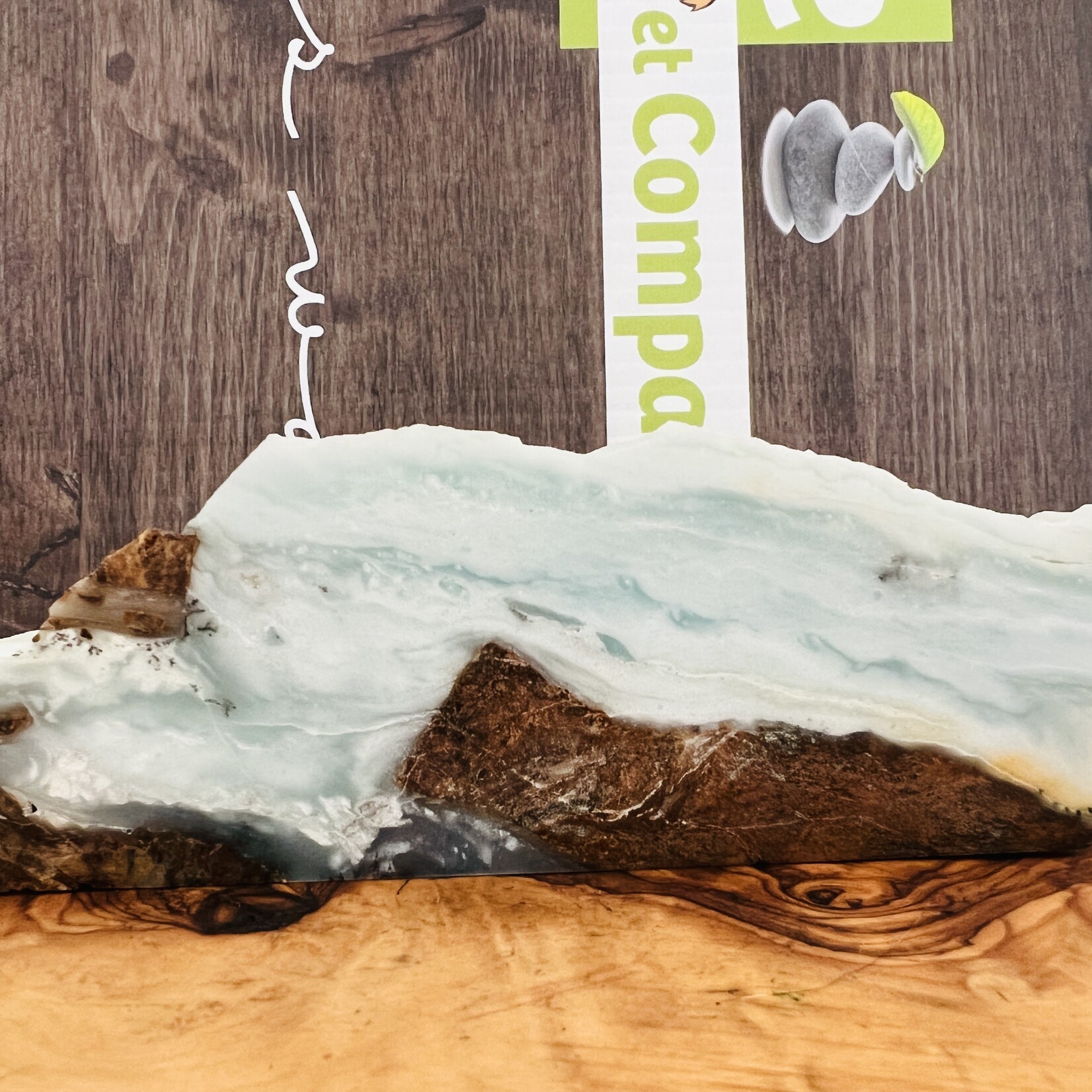 Supernatural BC Ocean Picture Stone – Unique Seascape, Serenity Enhance