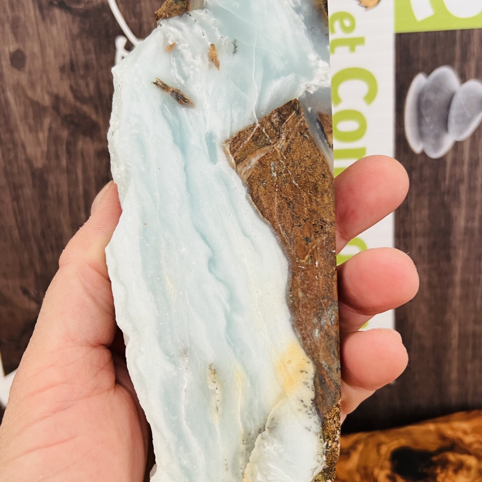 Supernatural BC Ocean Picture Stone – Unique Seascape, Serenity Enhance