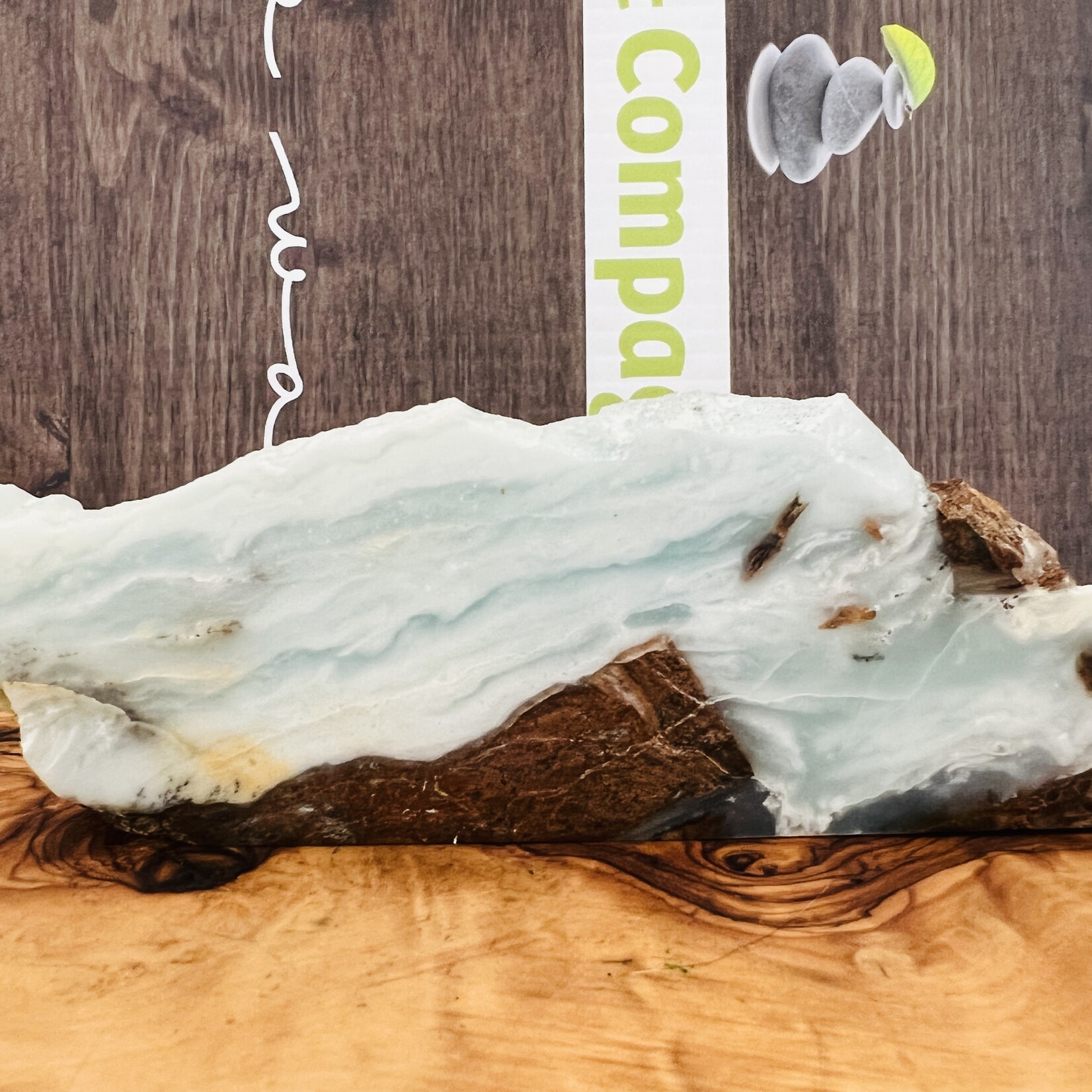 Supernatural BC Ocean Picture Stone – Unique Seascape, Serenity Enhance
