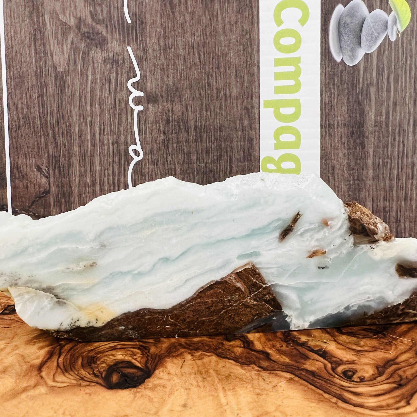 Supernatural BC Ocean Picture Stone – Unique Seascape, Serenity Enhance