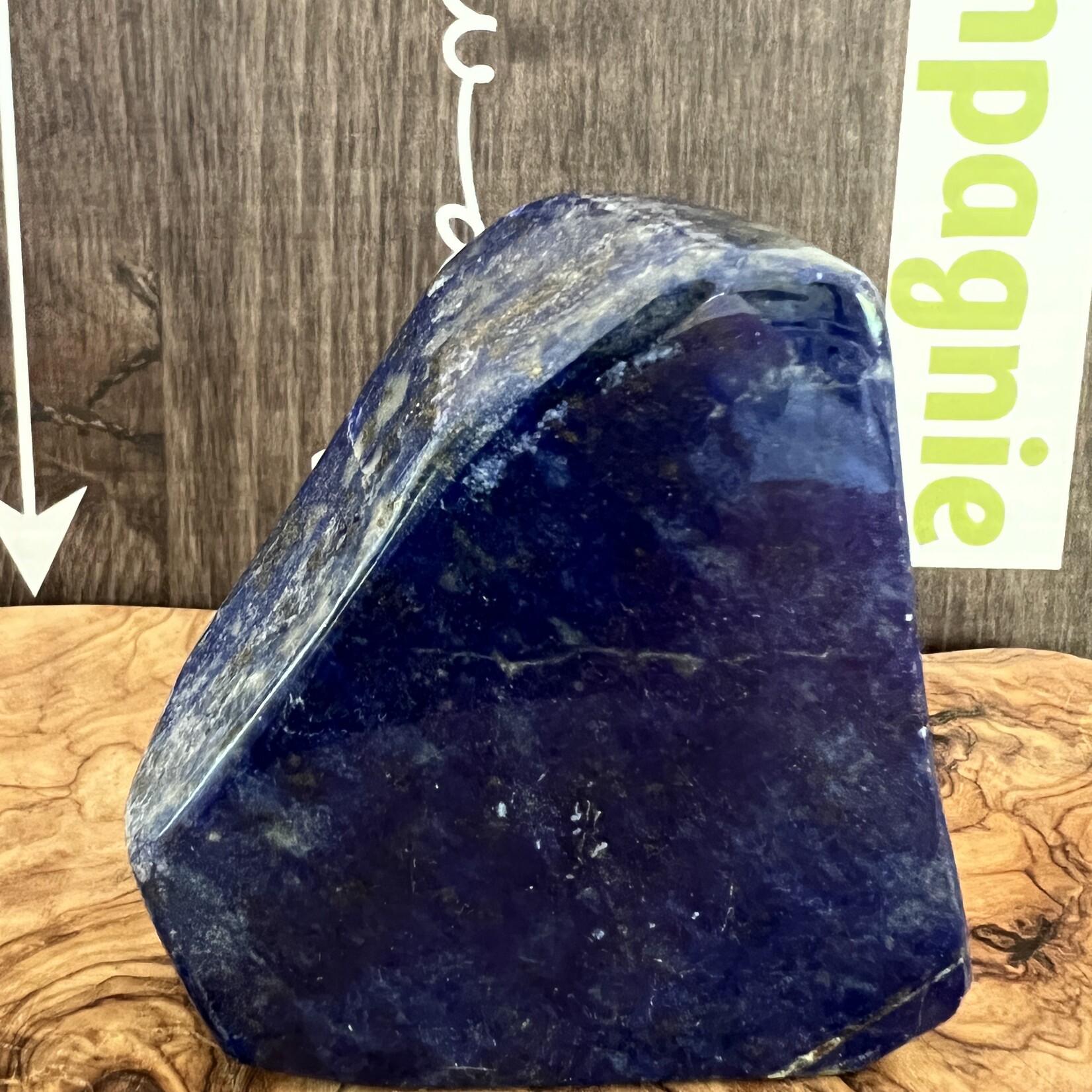 attractive piece of lapis lazuli freeform, beneficial for the respiratory system, cleansing organs and the nervous system