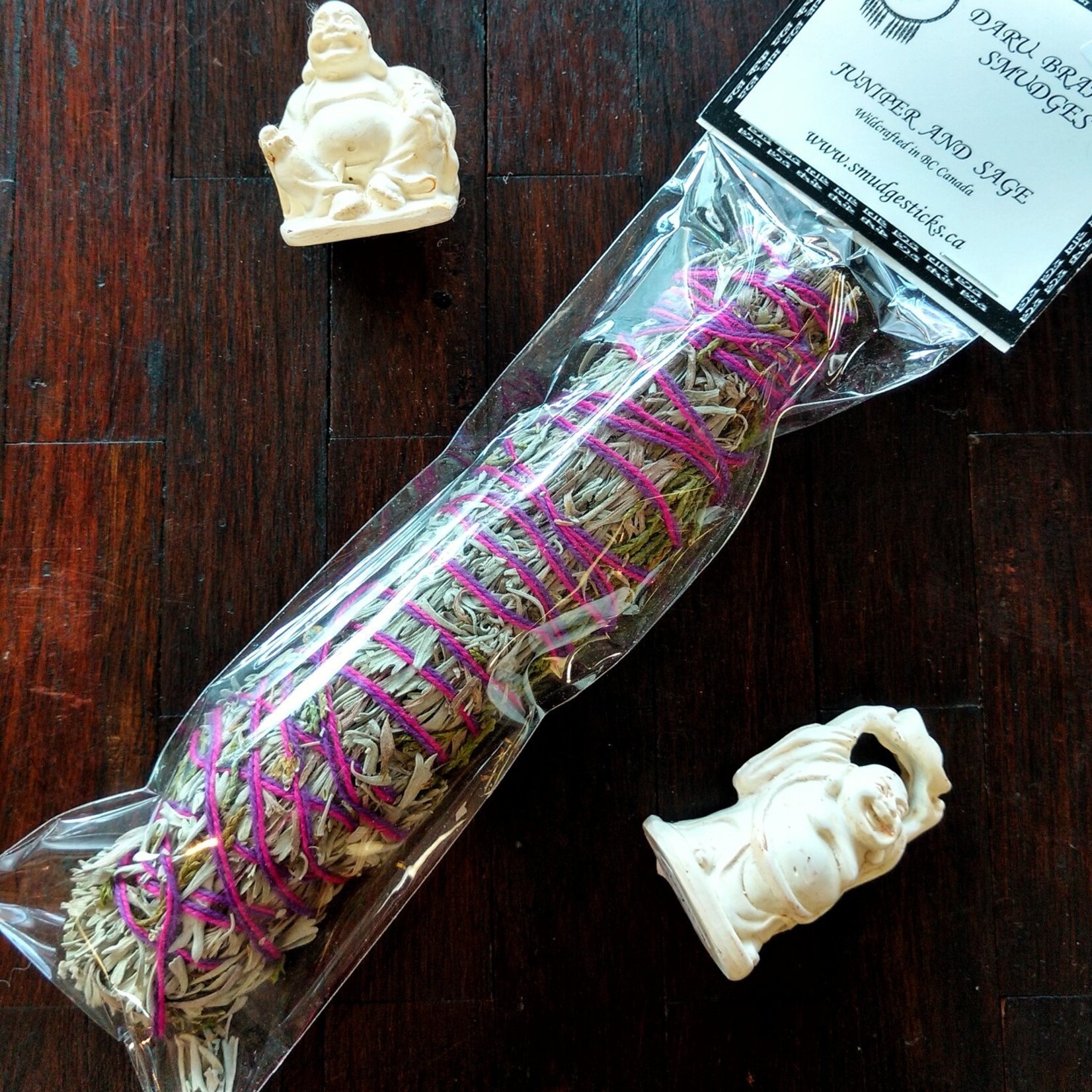 Sage and Juniper Smudge Stick- Bright and Invigorating Scent for Revitalization of Body, Mind, and Spirit