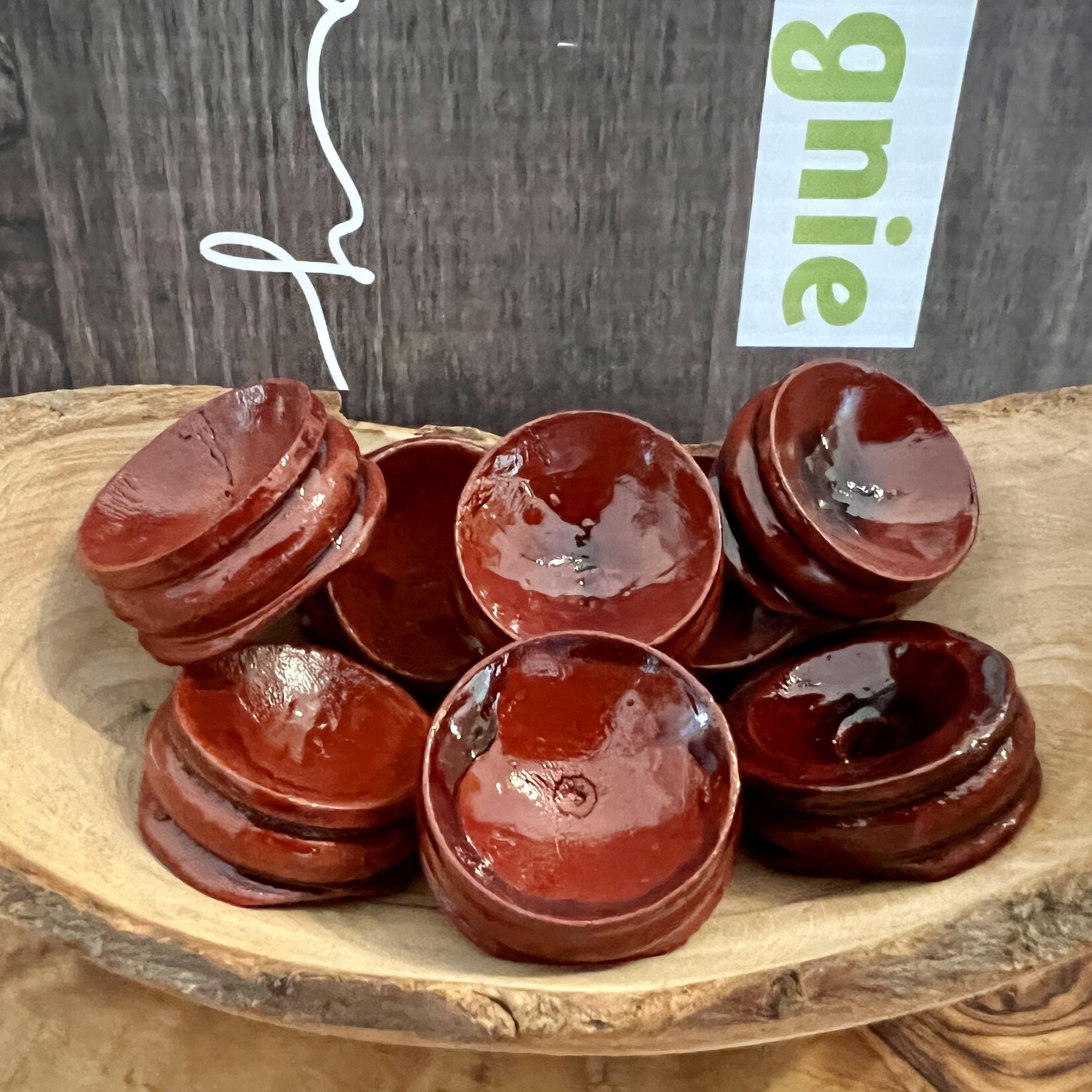 perfect wooden support for sphere, wooden base for crystal ball, handcrafted base in varnished red wood