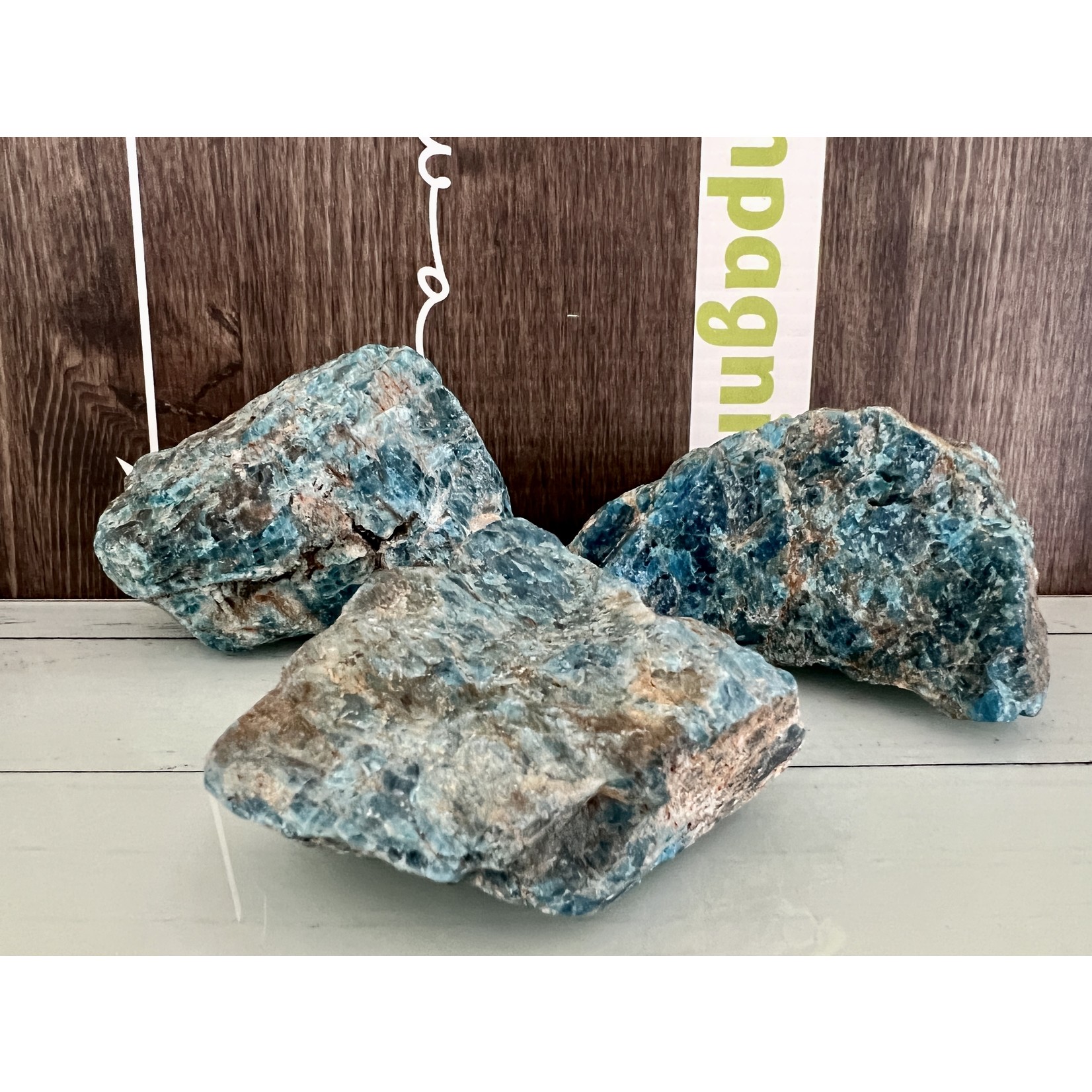 Large Rough Apatite Stone – Psychic and Spiritual Enhancer