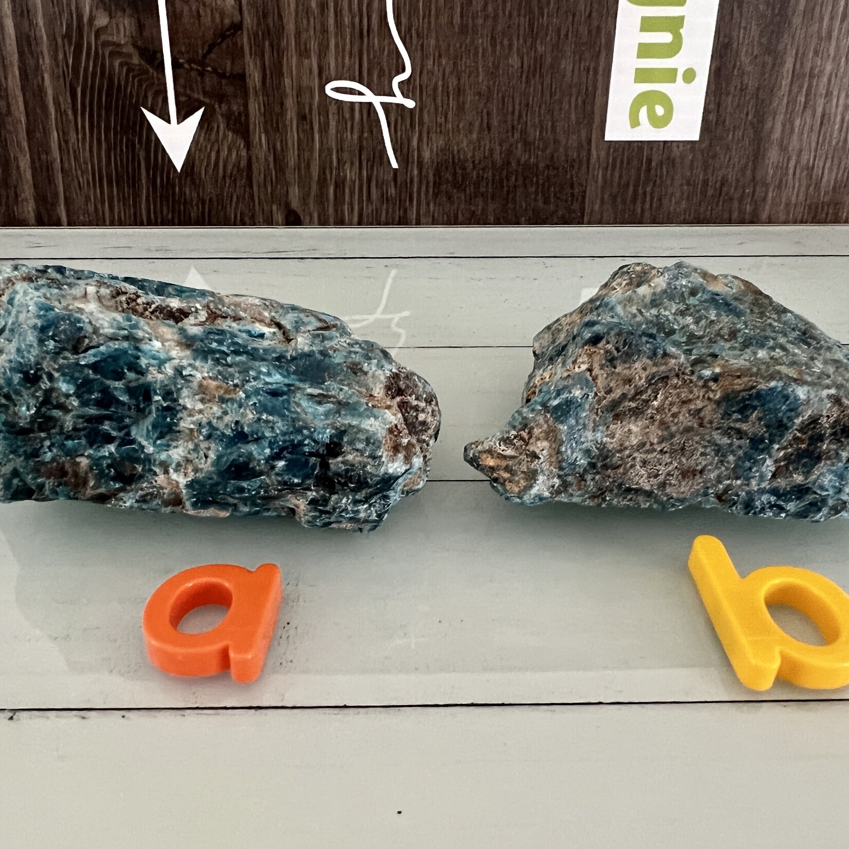 Large Rough Apatite Stone – Psychic and Spiritual Enhancer