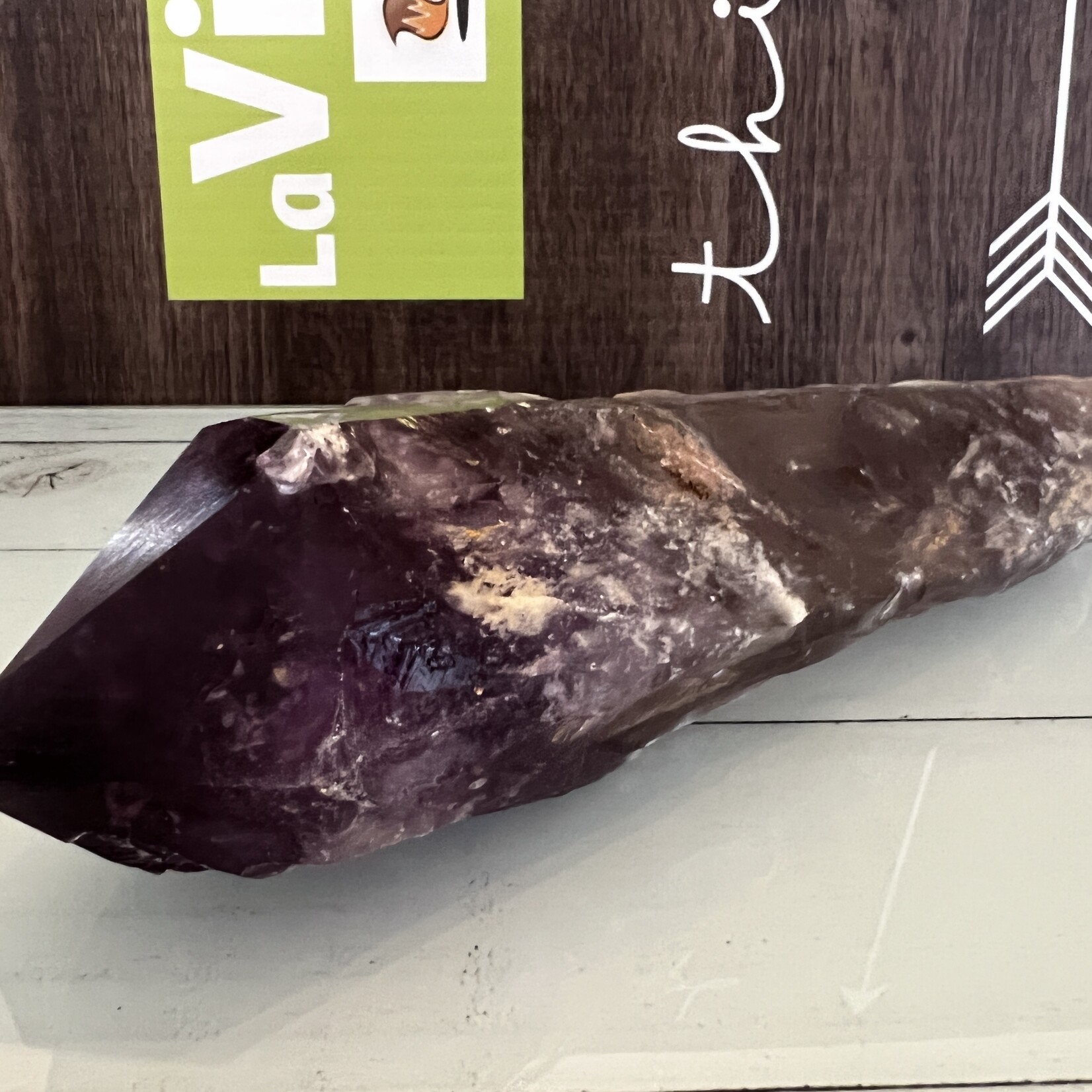 Extra-Large Divine Amethyst Wand- Promotes Spiritual Elevation, Enhances Meditation and Focus