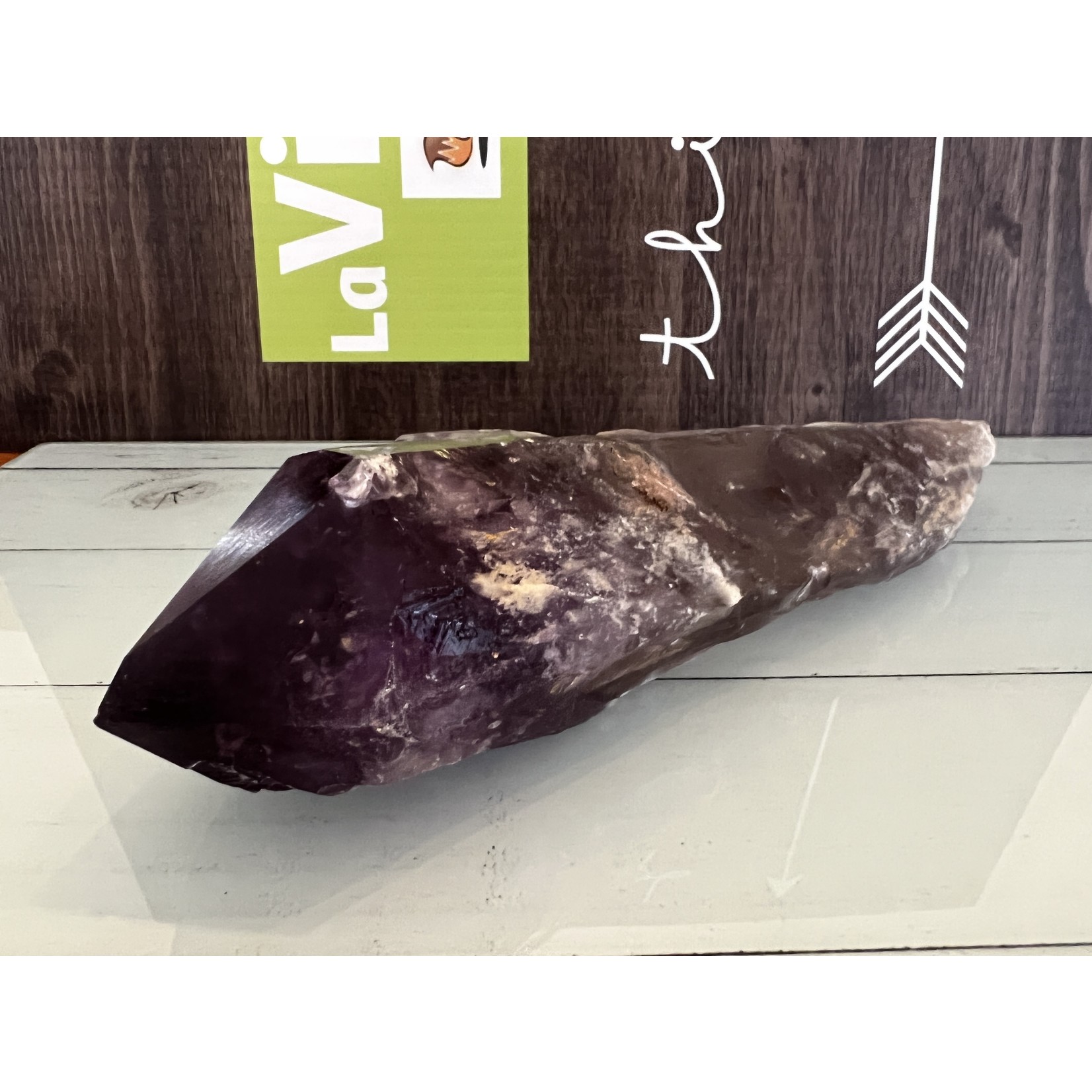 Extra-Large Divine Amethyst Wand- Promotes Spiritual Elevation, Enhances Meditation and Focus