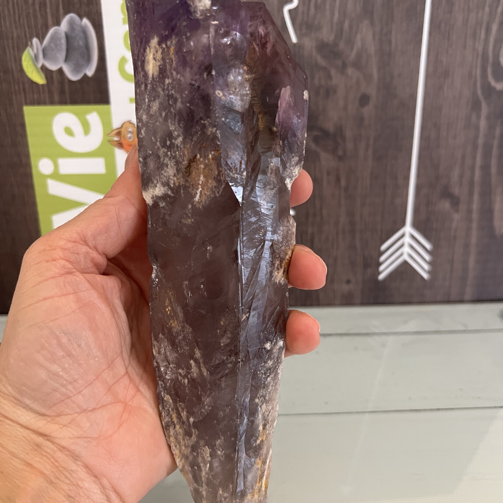 Extra-Large Divine Amethyst Wand- Promotes Spiritual Elevation, Enhances Meditation and Focus