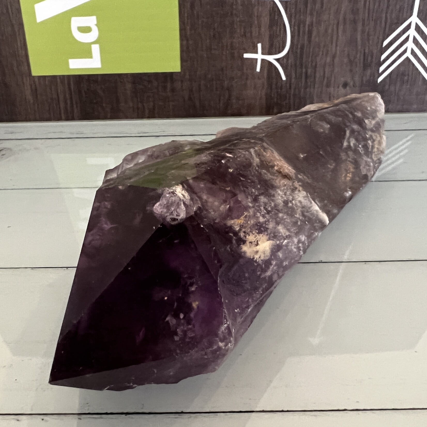 Extra-Large Divine Amethyst Wand- Promotes Spiritual Elevation, Enhances Meditation and Focus
