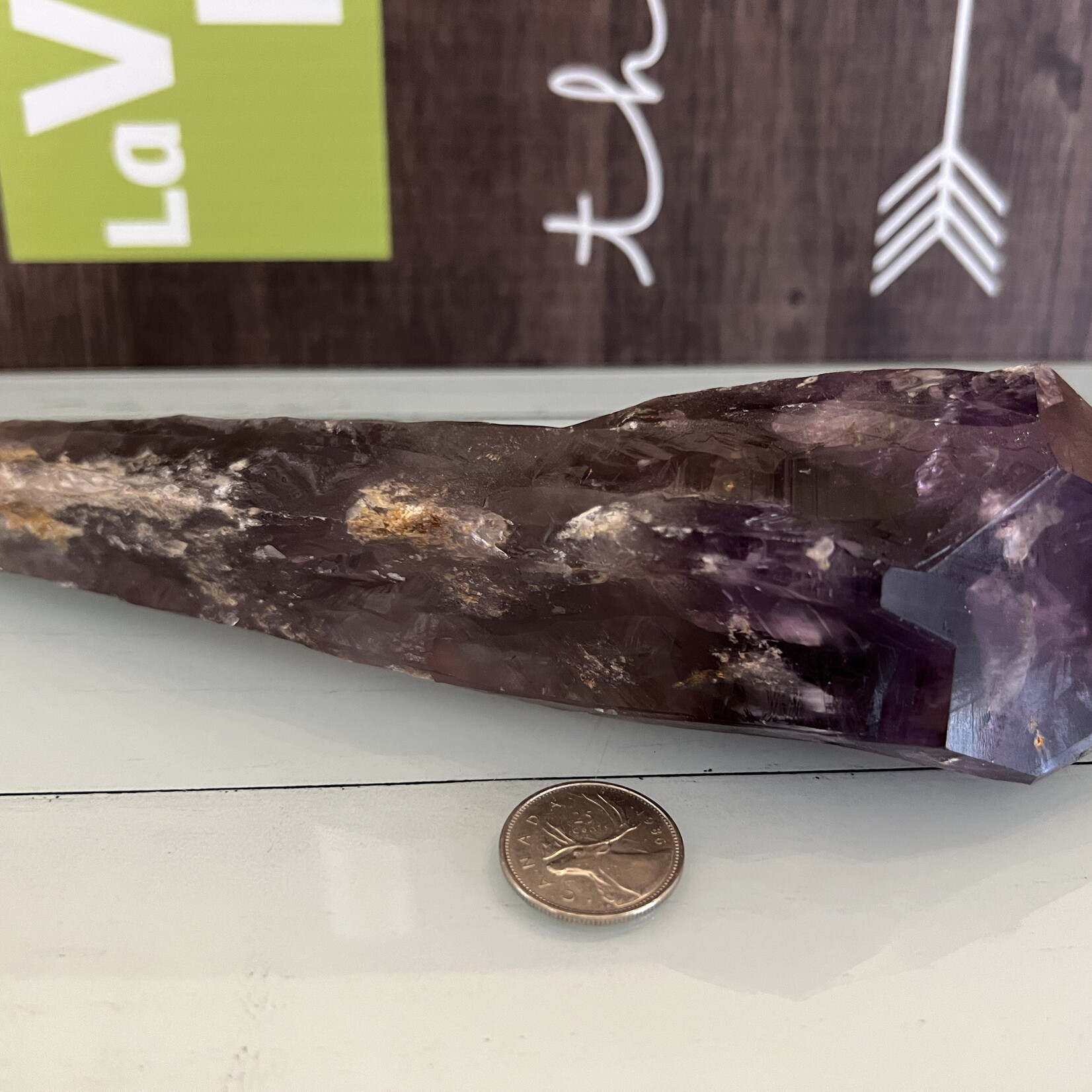 Extra-Large Divine Amethyst Wand- Promotes Spiritual Elevation, Enhances Meditation and Focus