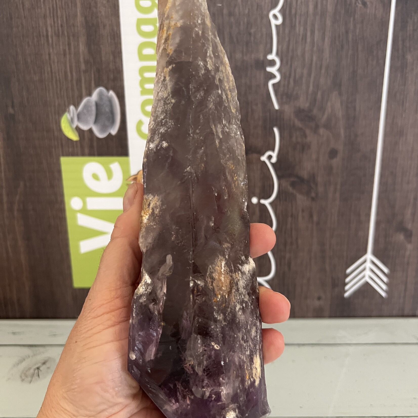 Extra-Large Divine Amethyst Wand- Promotes Spiritual Elevation, Enhances Meditation and Focus