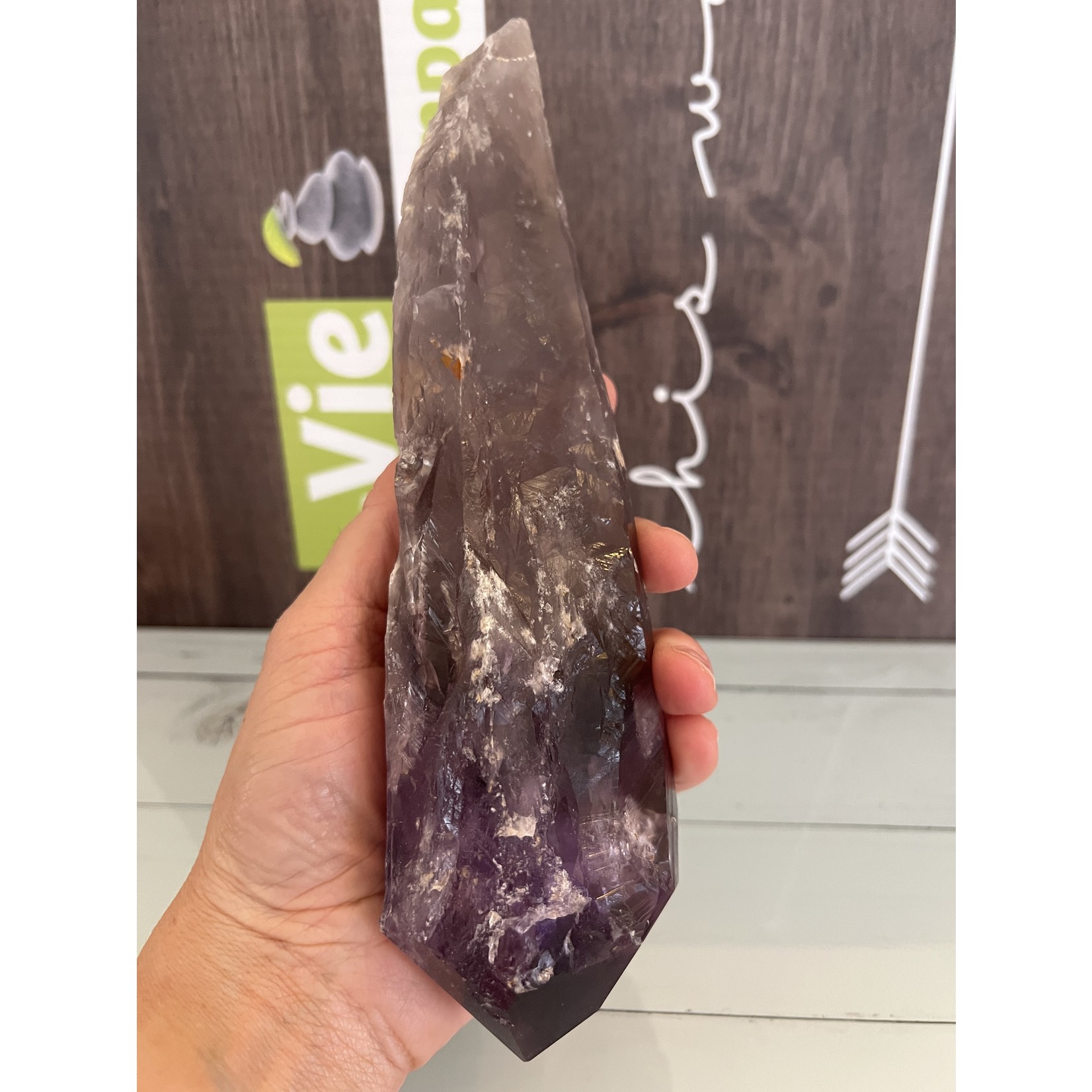 Extra-Large Divine Amethyst Wand- Promotes Spiritual Elevation, Enhances Meditation and Focus