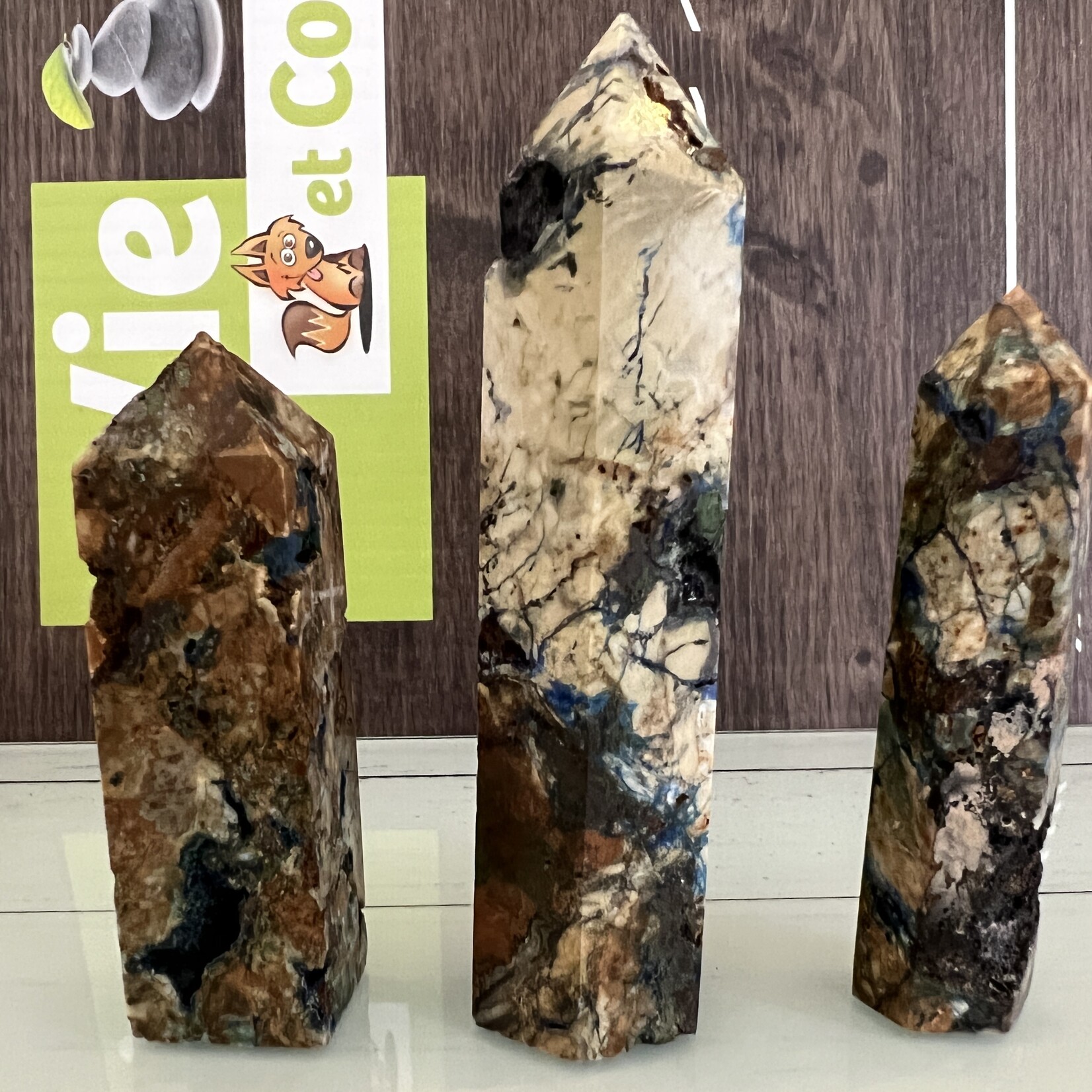 Natural Azurite Malachite Tower- Astral Travel Stone, Creativity & Concentration Booster, Handpicked Earth Gem