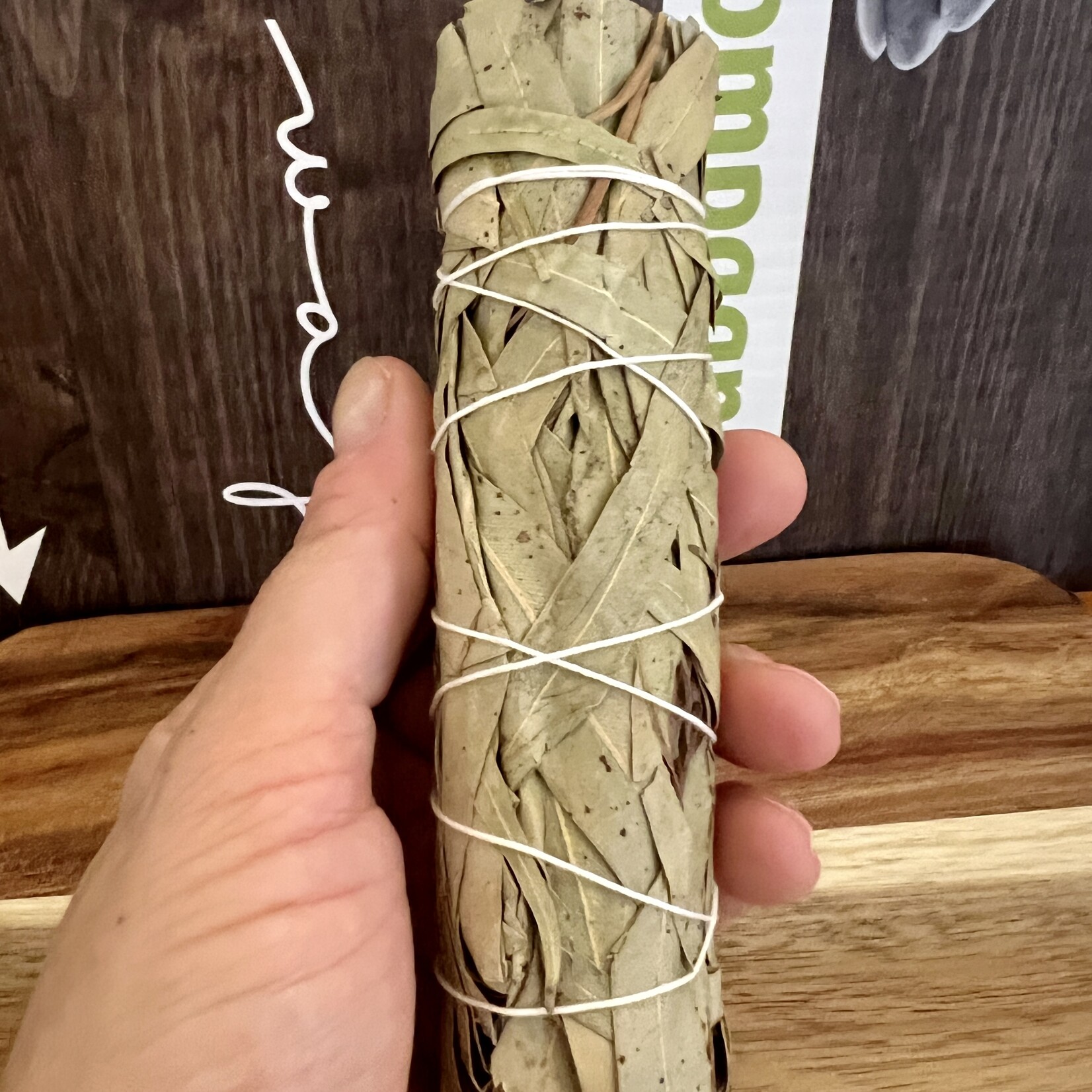 5" Eucalyptus Smudge Stick for Aura Cleansing, Protection, and Mental Clarity