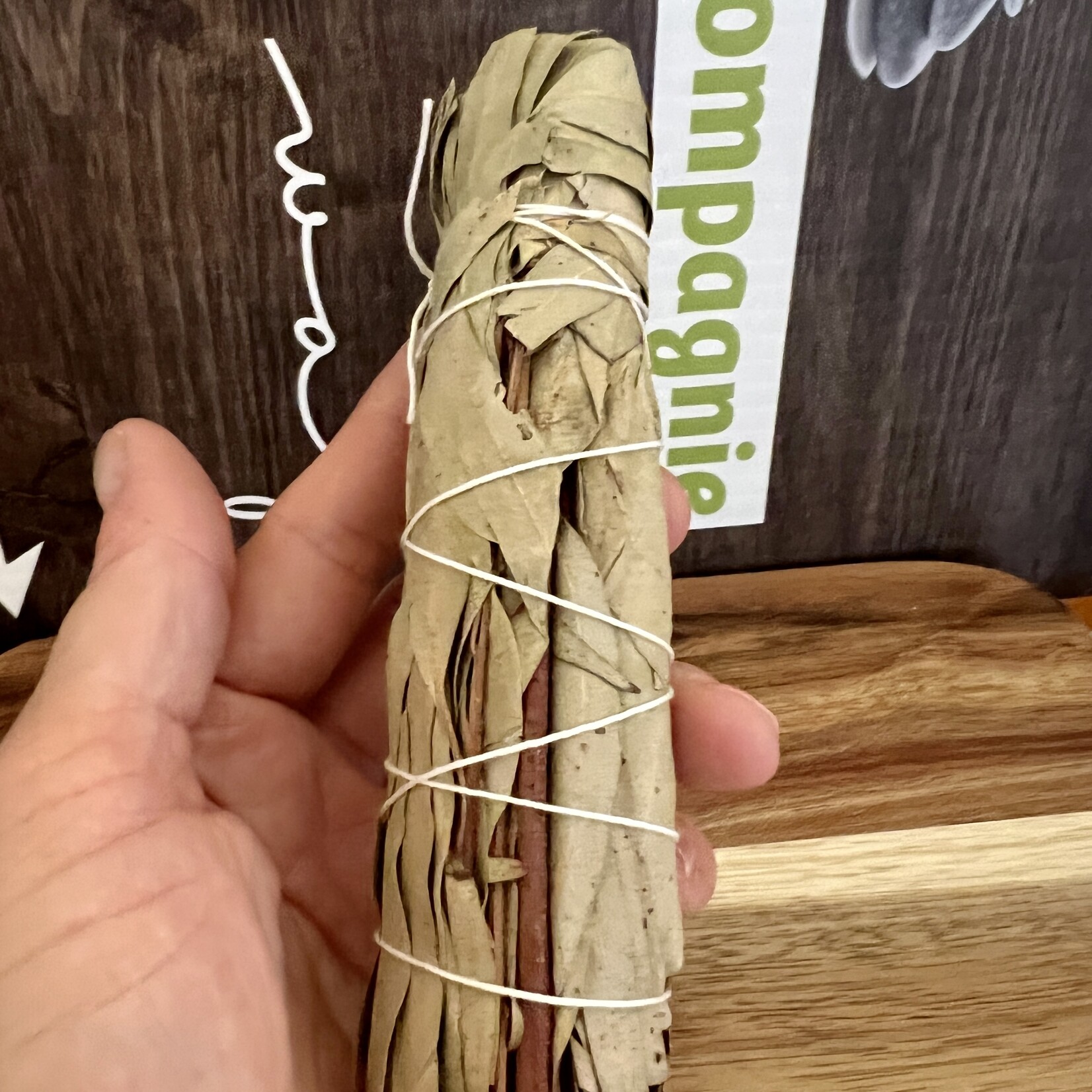5" Eucalyptus Smudge Stick for Aura Cleansing, Protection, and Mental Clarity