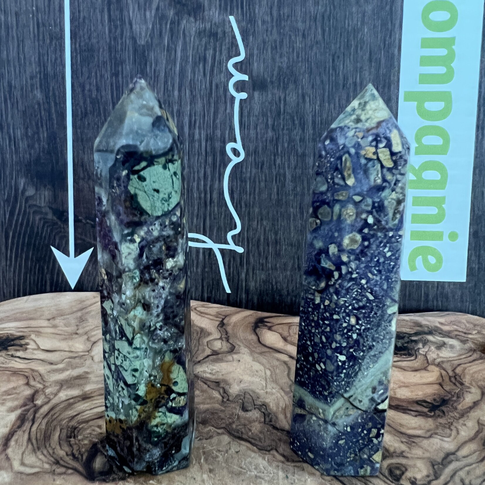 purple flower fluorite crystal tower point natural, fluorite tower, bring order to chaos