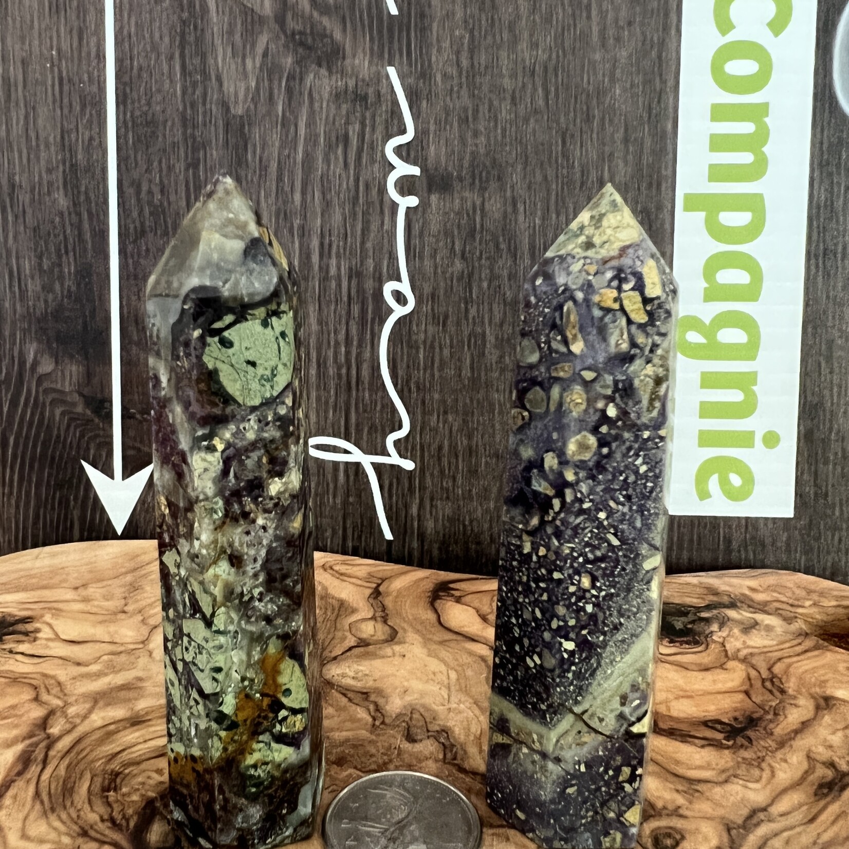purple flower fluorite crystal tower point natural, fluorite tower, bring order to chaos