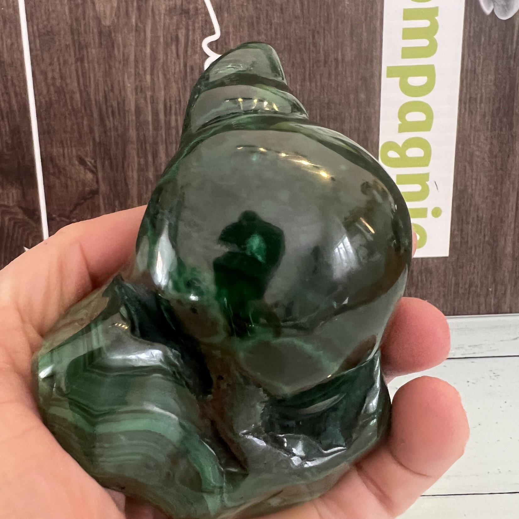 special polished freeform malachite, serves as a shield to ward off nightmares and promotes peaceful sleep