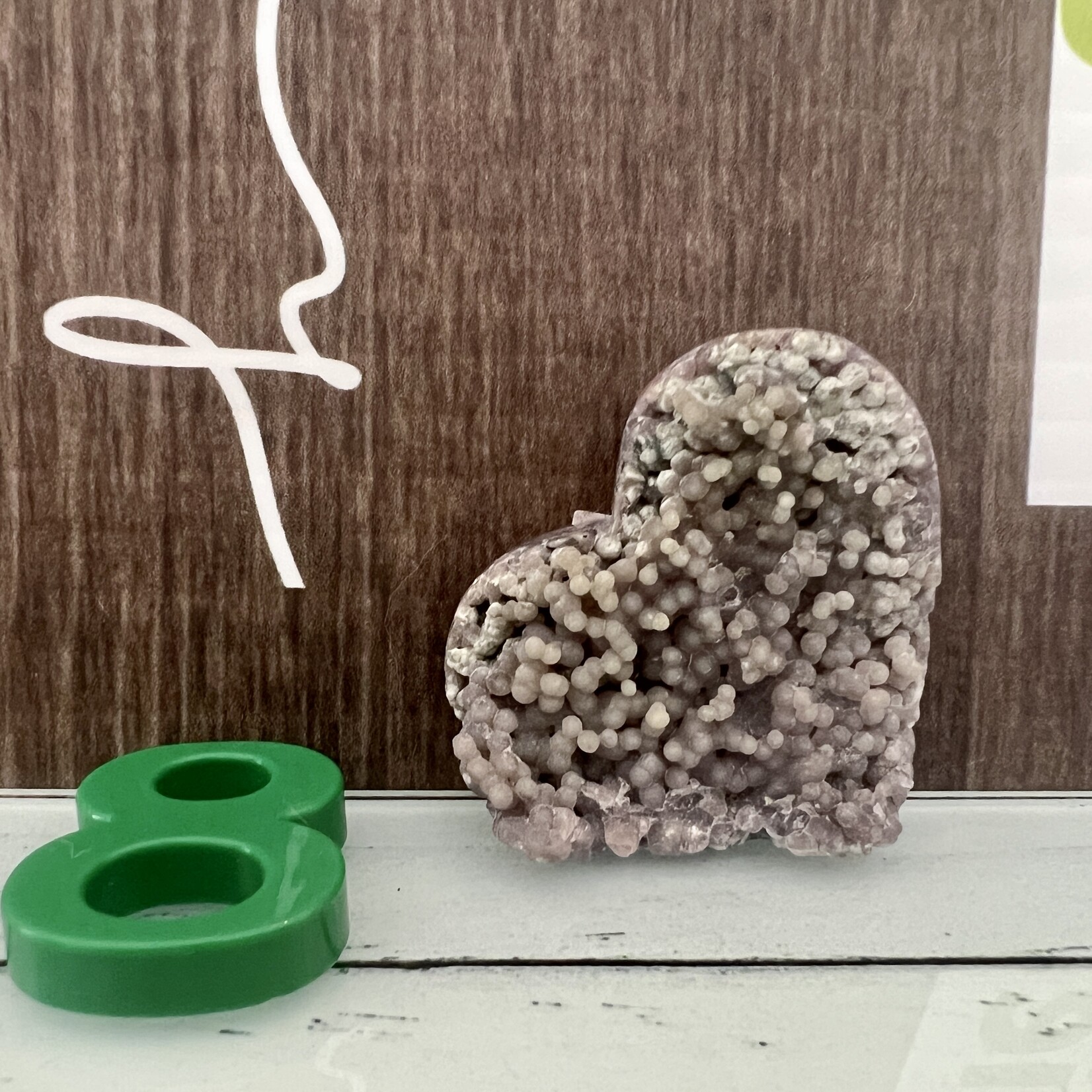 fantastic heart grape agate, helps to solve problems and doubts, to communicate well, protects from malevolent spirits