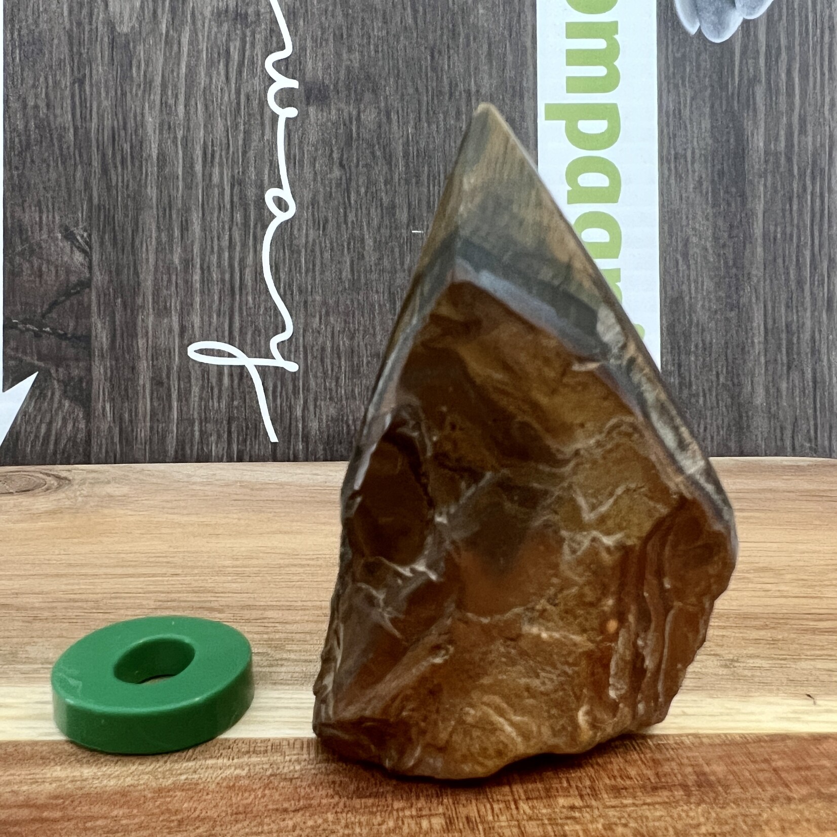 tiger eye top polished