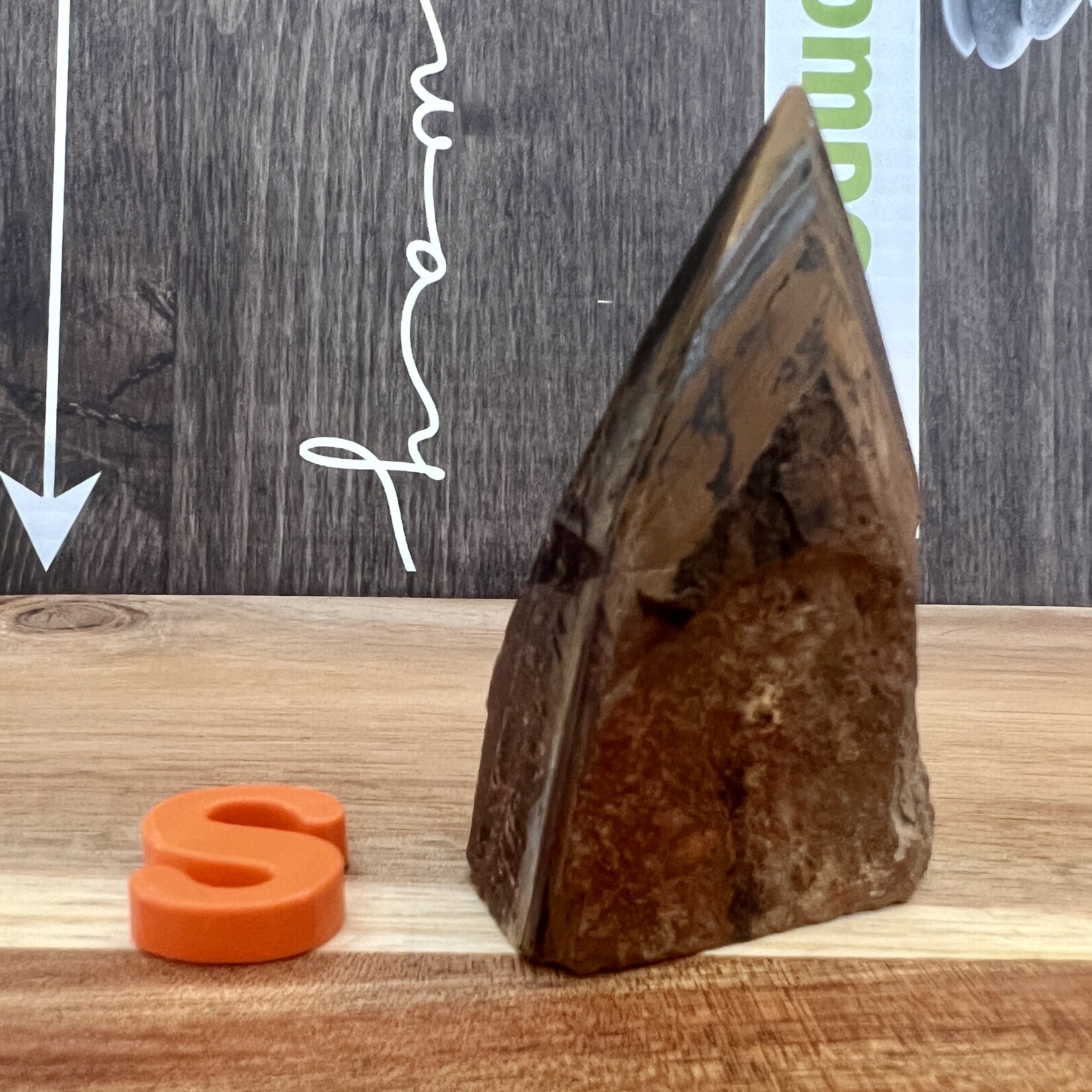 tiger eye top polished
