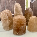 great quality natural citrine palm stone