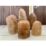 great quality natural citrine palm stone