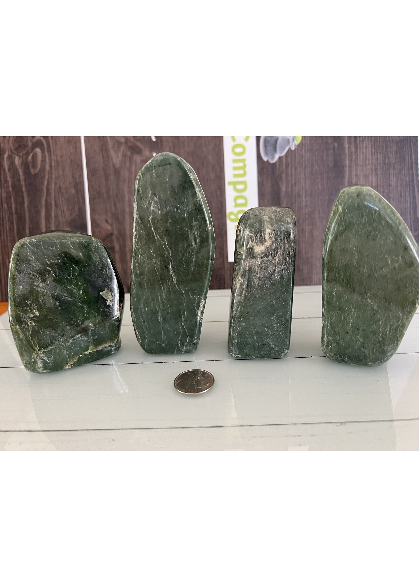 large green jade freeform , polished jade, stone of longevity, renewal and serenity, this stone brings luck into your home