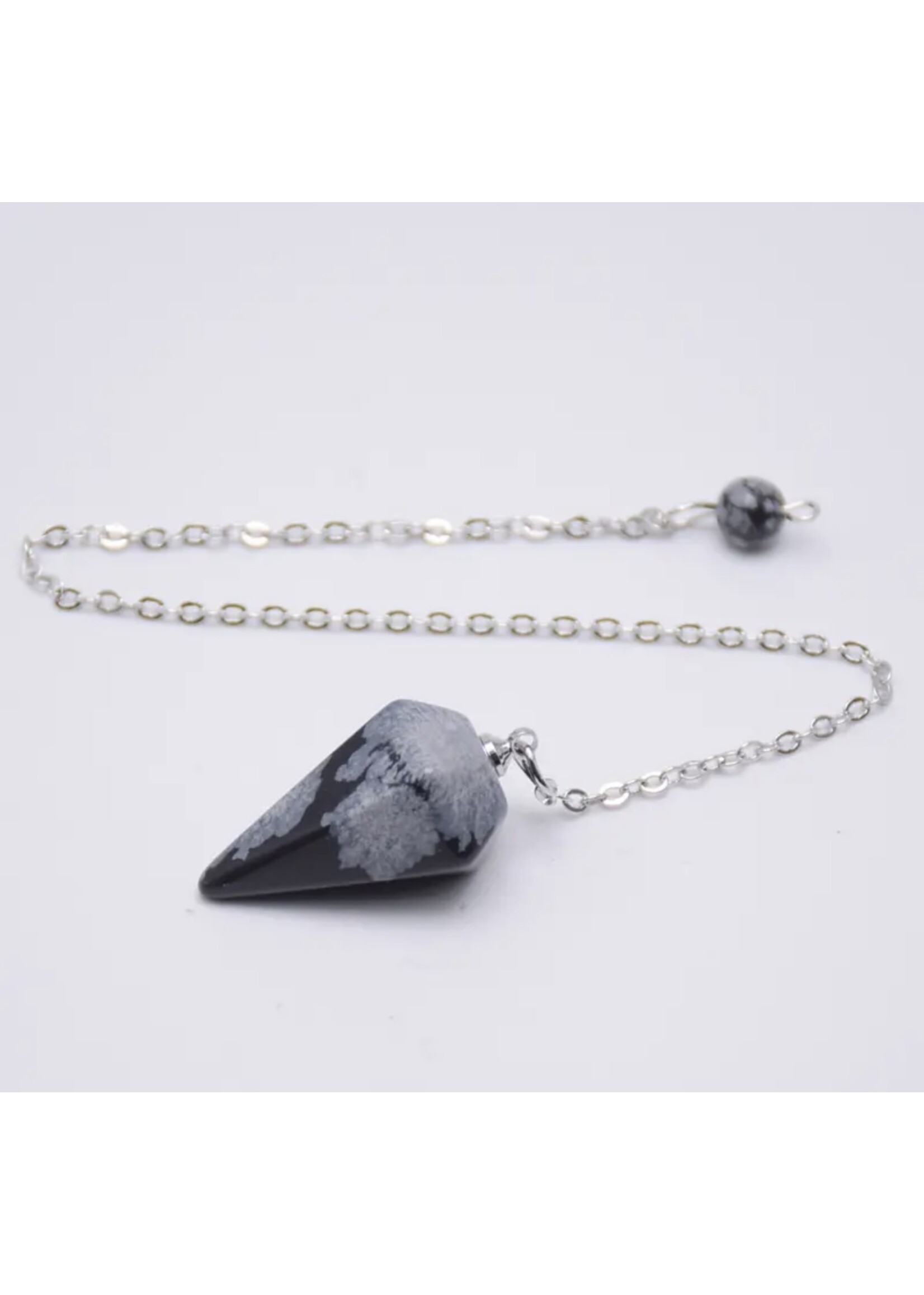 Compact Hexagonal Crystal Pendulum- Ideal for Chakra Healing, Dowsing, and Energy Alignment