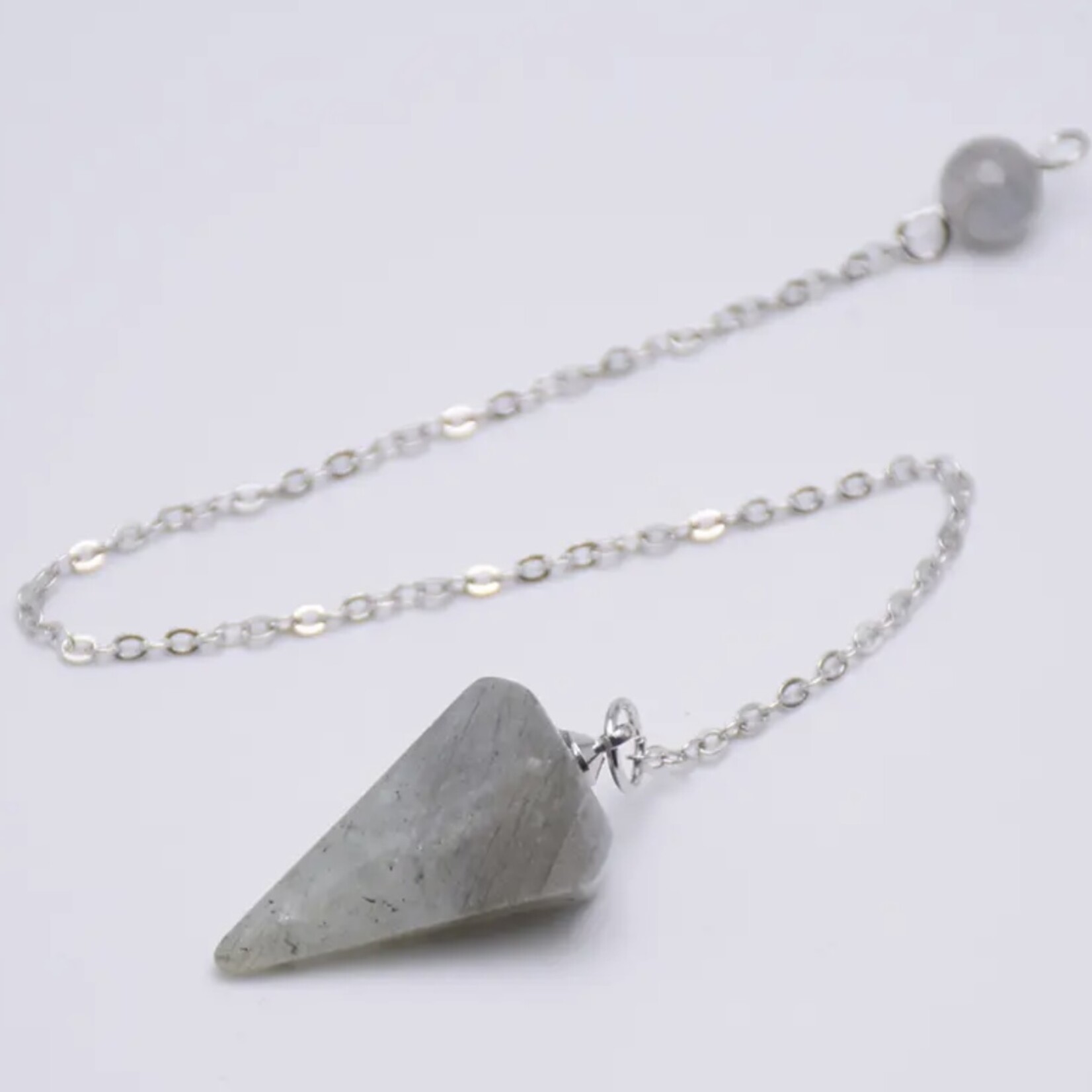Compact Hexagonal Crystal Pendulum- Ideal for Chakra Healing, Dowsing, and Energy Alignment