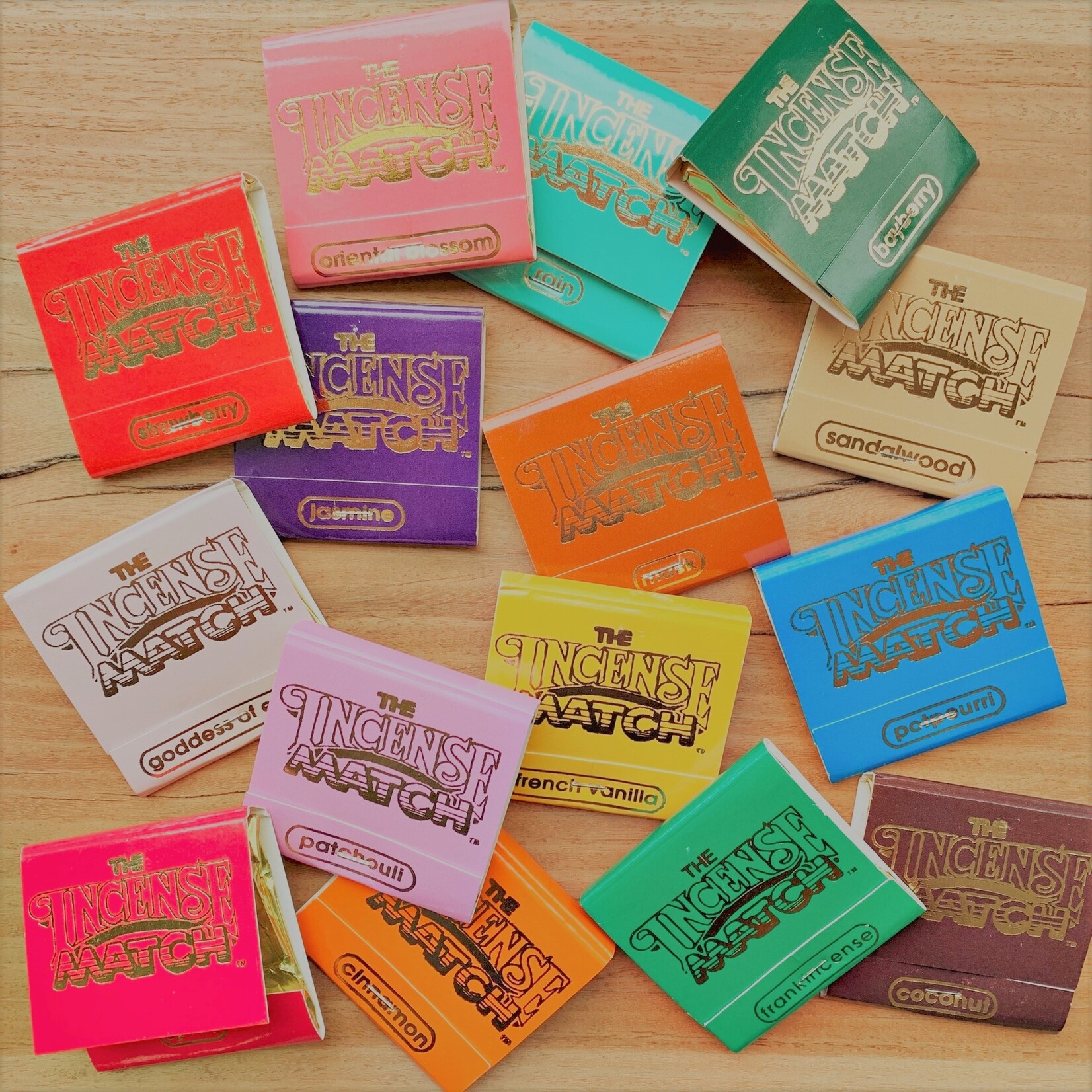 Portable Incense Matches- Odor-Eliminating, Lovely Scent for Home, Travel and Gifts